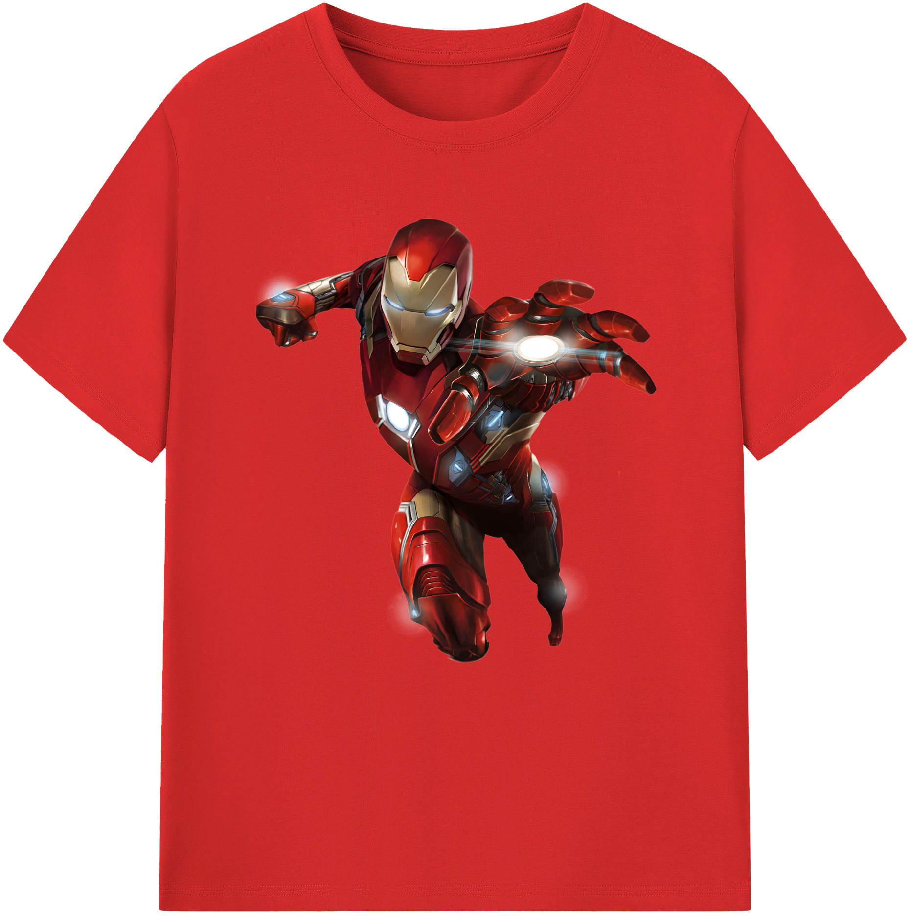 （画像用） アベンジャーズ The Avengers レディースカジュアルプリントTシャツ（綿100％）