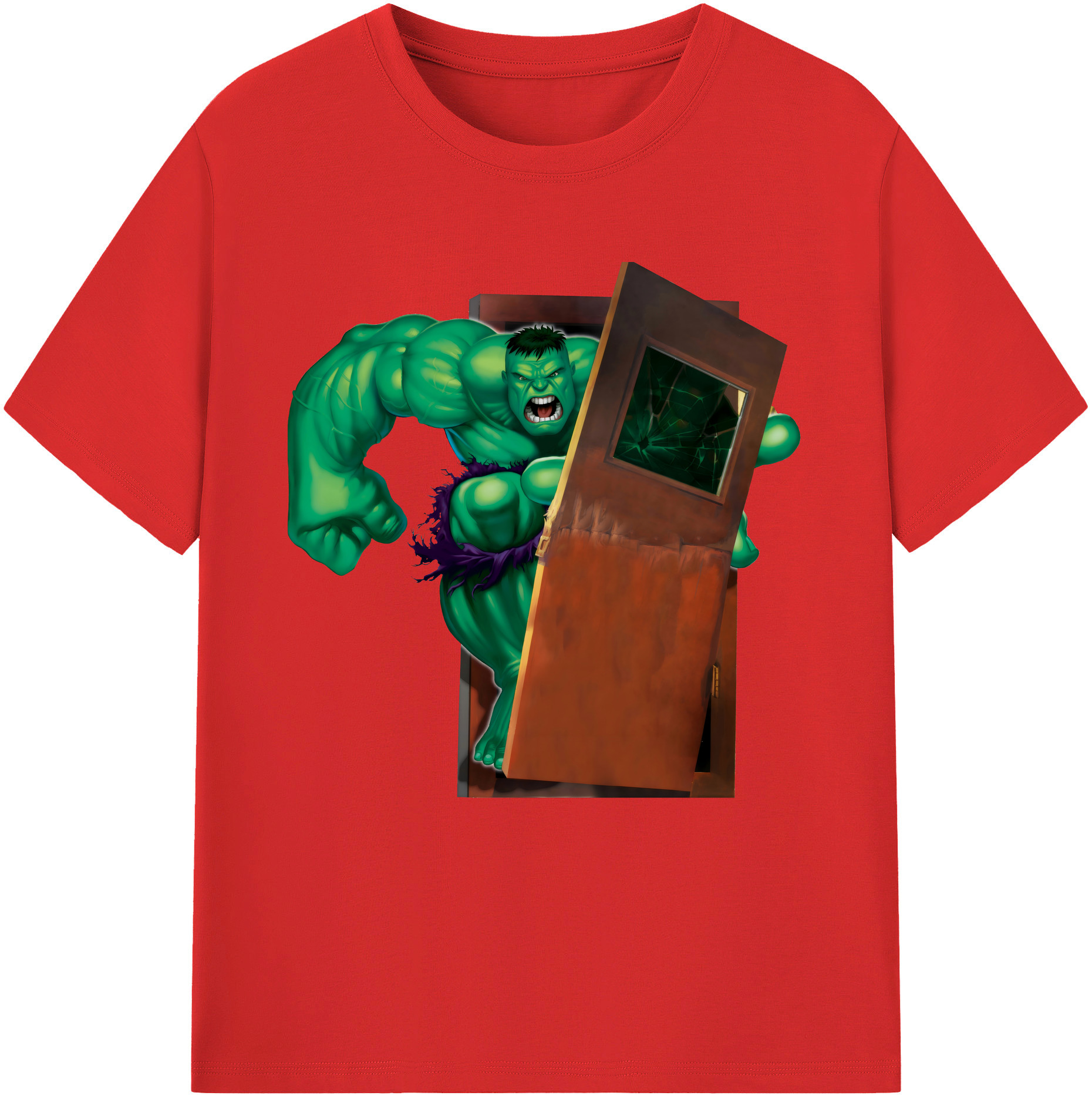 （画像用） アベンジャーズ The Avengers レディースカジュアルプリントTシャツ（綿100％）