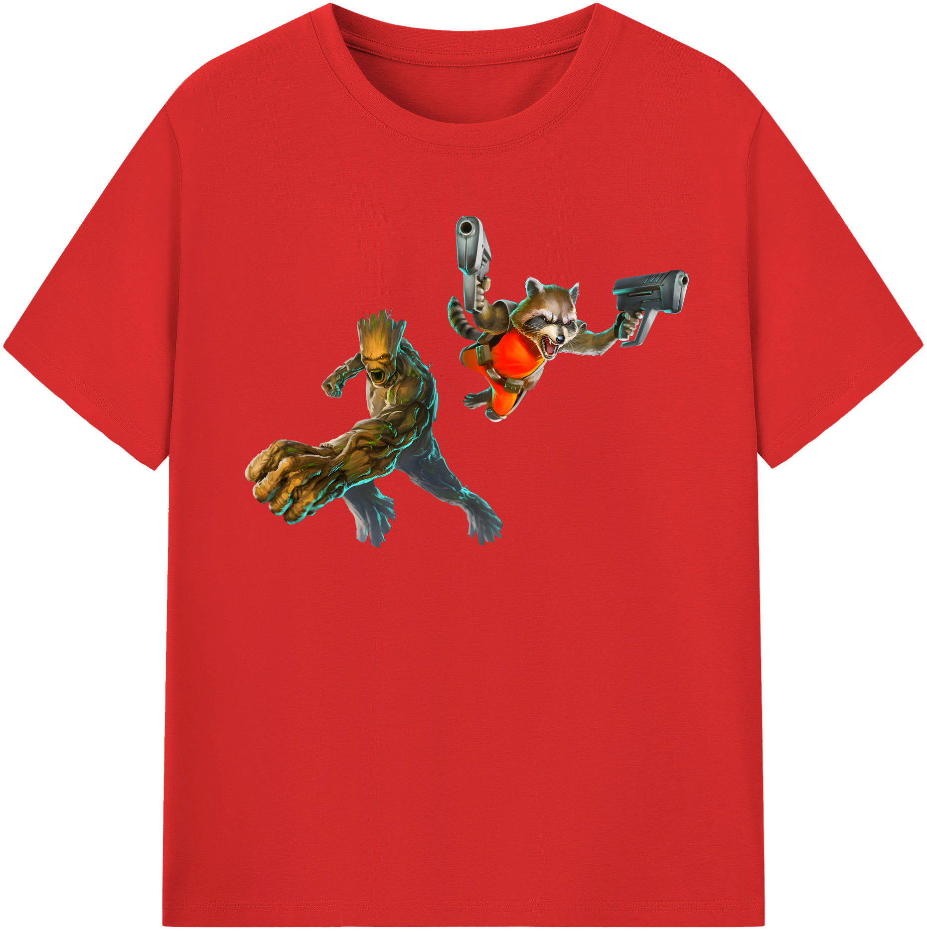 （画像用） アベンジャーズ The Avengers レディースカジュアルプリントTシャツ（綿100％）