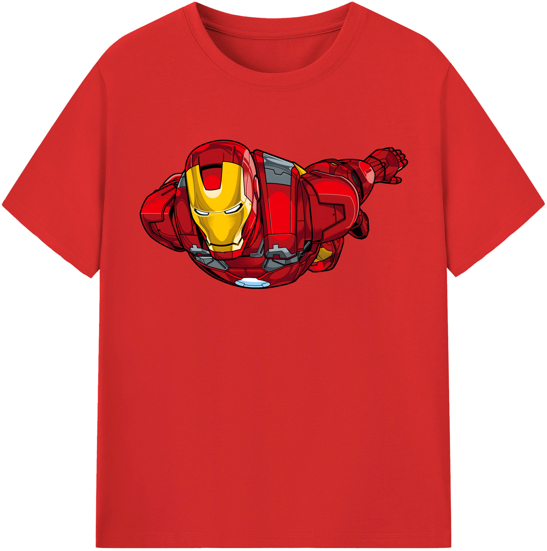 （画像用） アベンジャーズ The Avengers レディースカジュアルプリントTシャツ（綿100％）