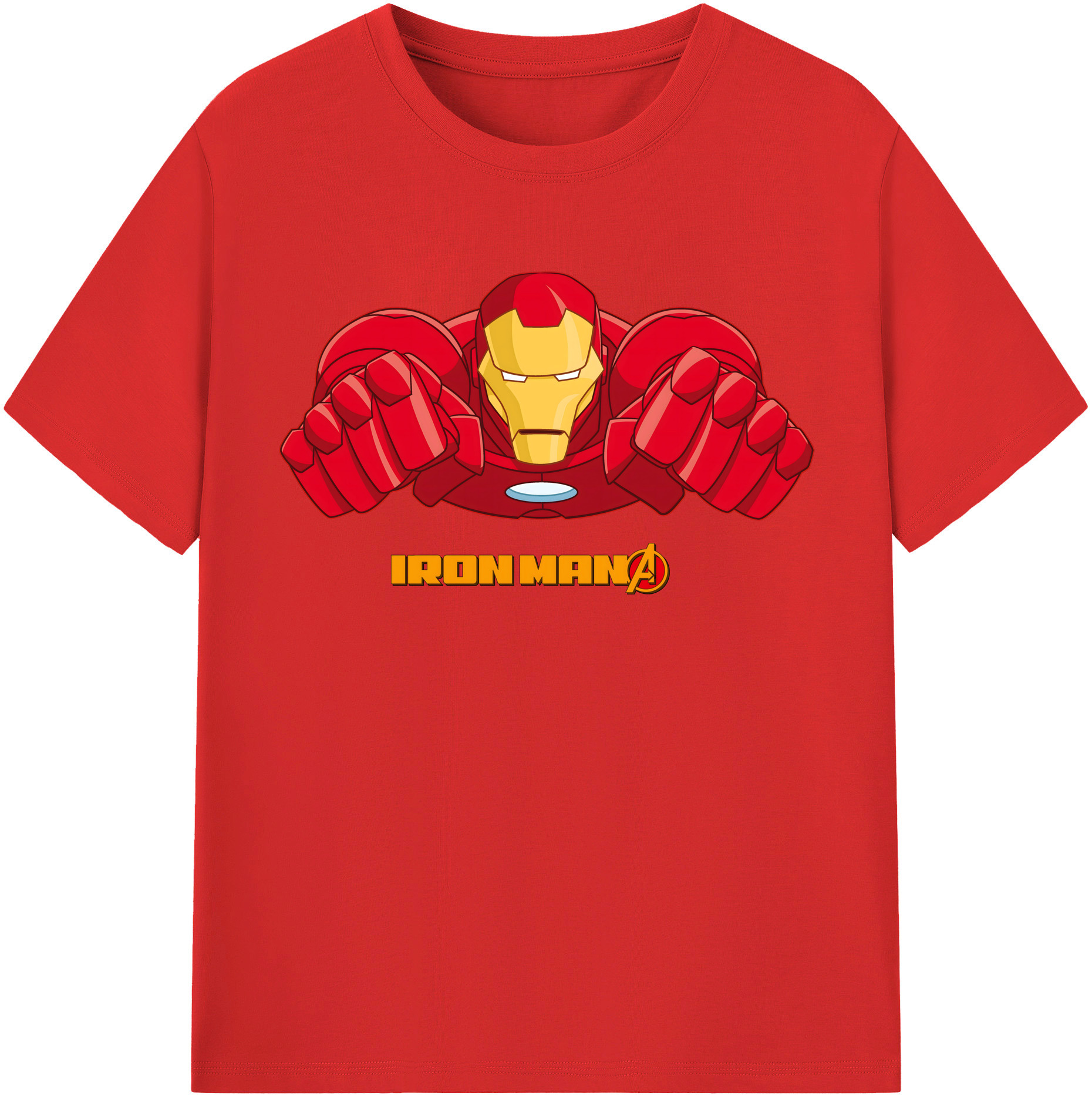 （画像用） アベンジャーズ The Avengers レディースカジュアルプリントTシャツ（綿100％）