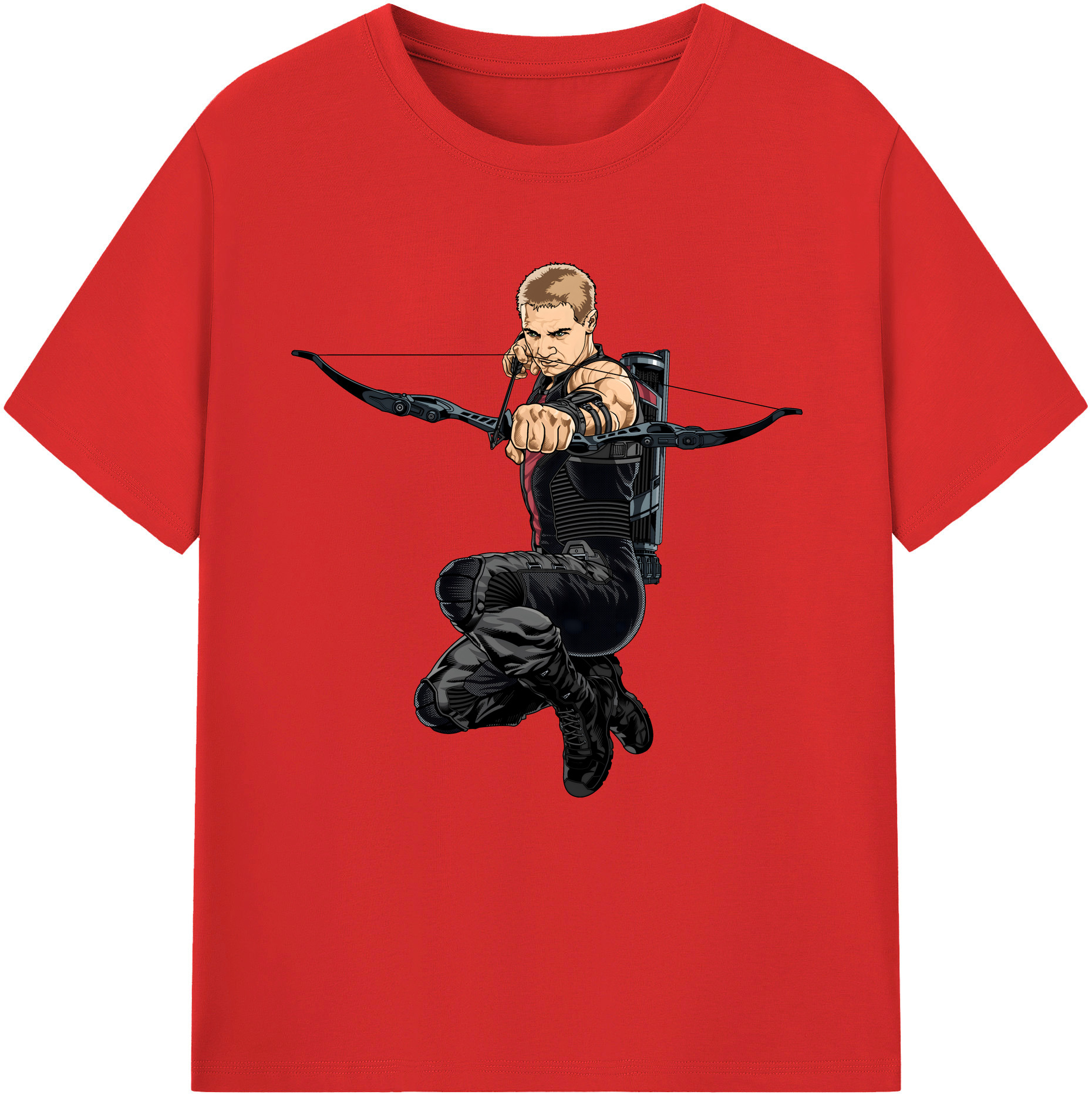 （画像用） アベンジャーズ The Avengers レディースカジュアルプリントTシャツ（綿100％）