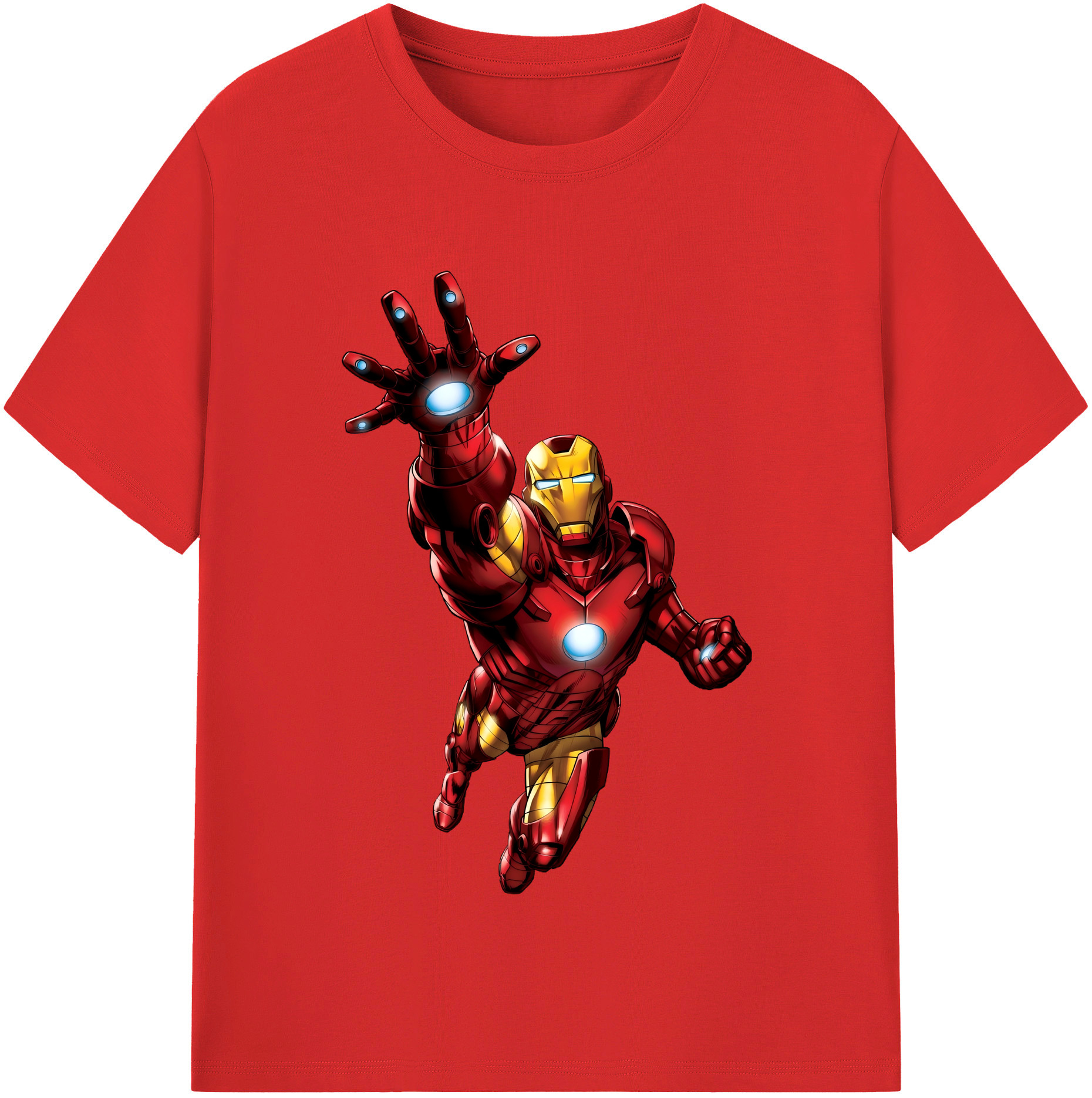 （画像用） アベンジャーズ The Avengers レディースカジュアルプリントTシャツ（綿100％）