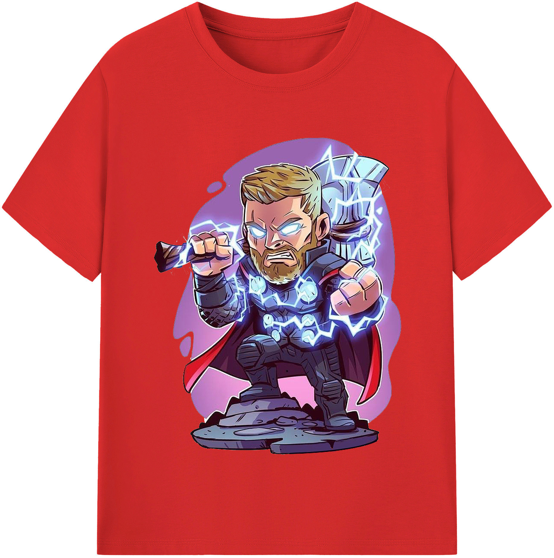 （画像用） アベンジャーズ The Avengers レディースカジュアルプリントTシャツ（綿100％）