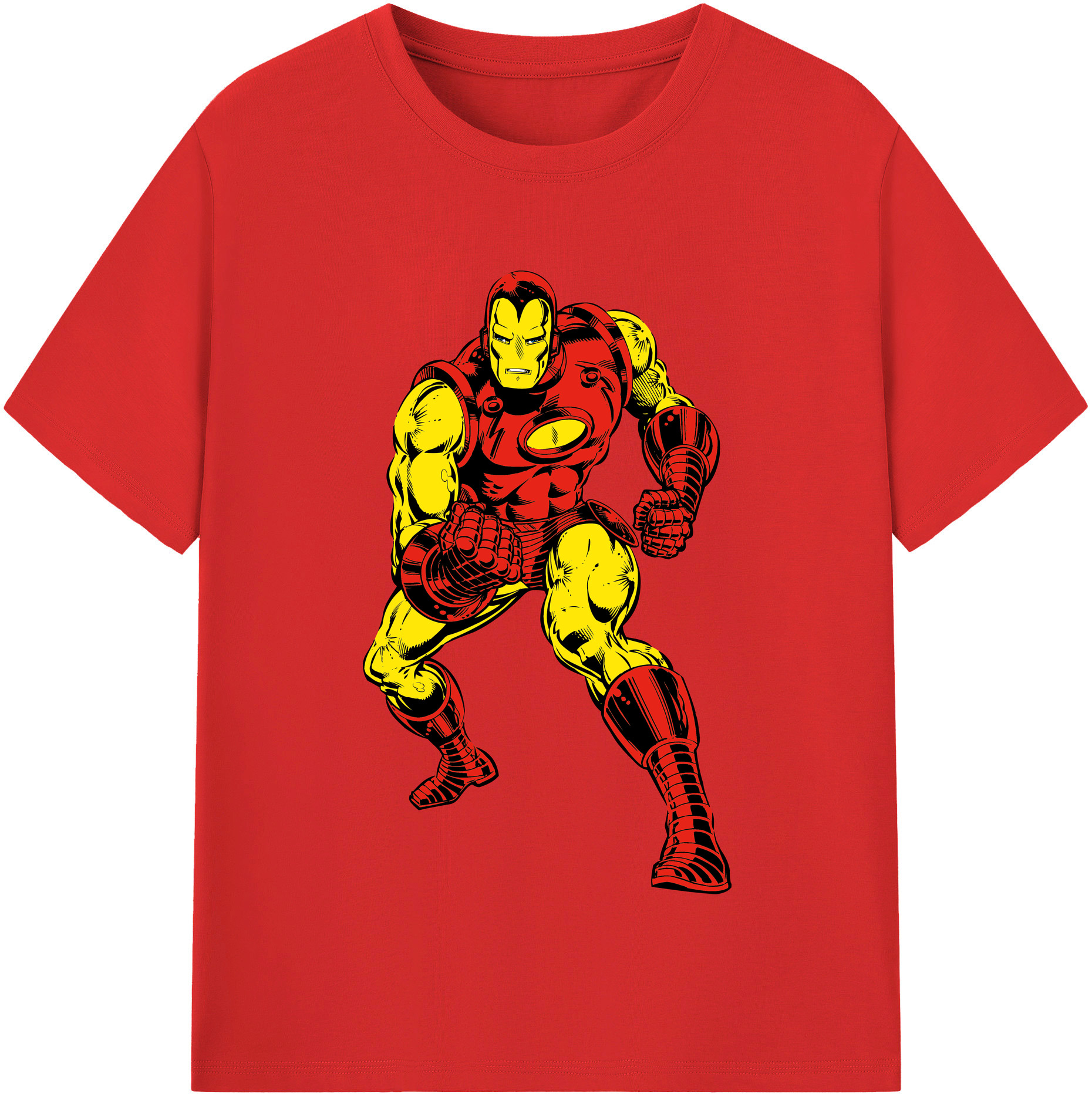 （画像用） アベンジャーズ The Avengers レディースカジュアルプリントTシャツ（綿100％）