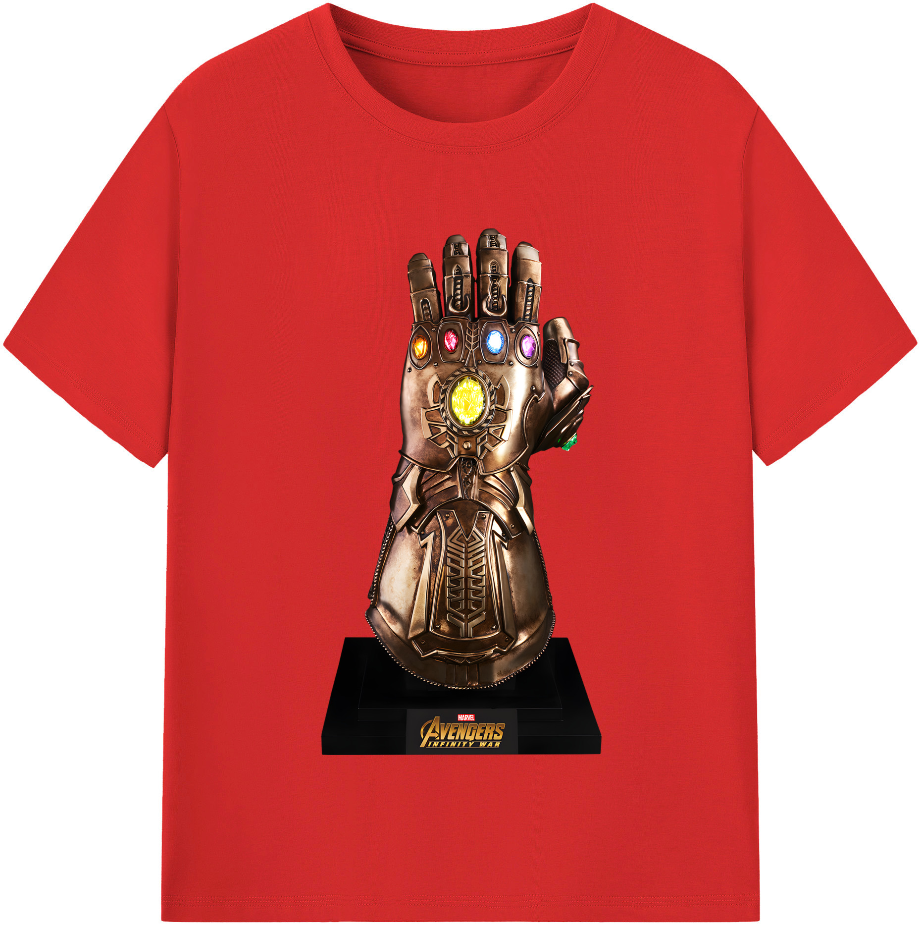 （画像用） アベンジャーズ The Avengers レディースカジュアルプリントTシャツ（綿100％）