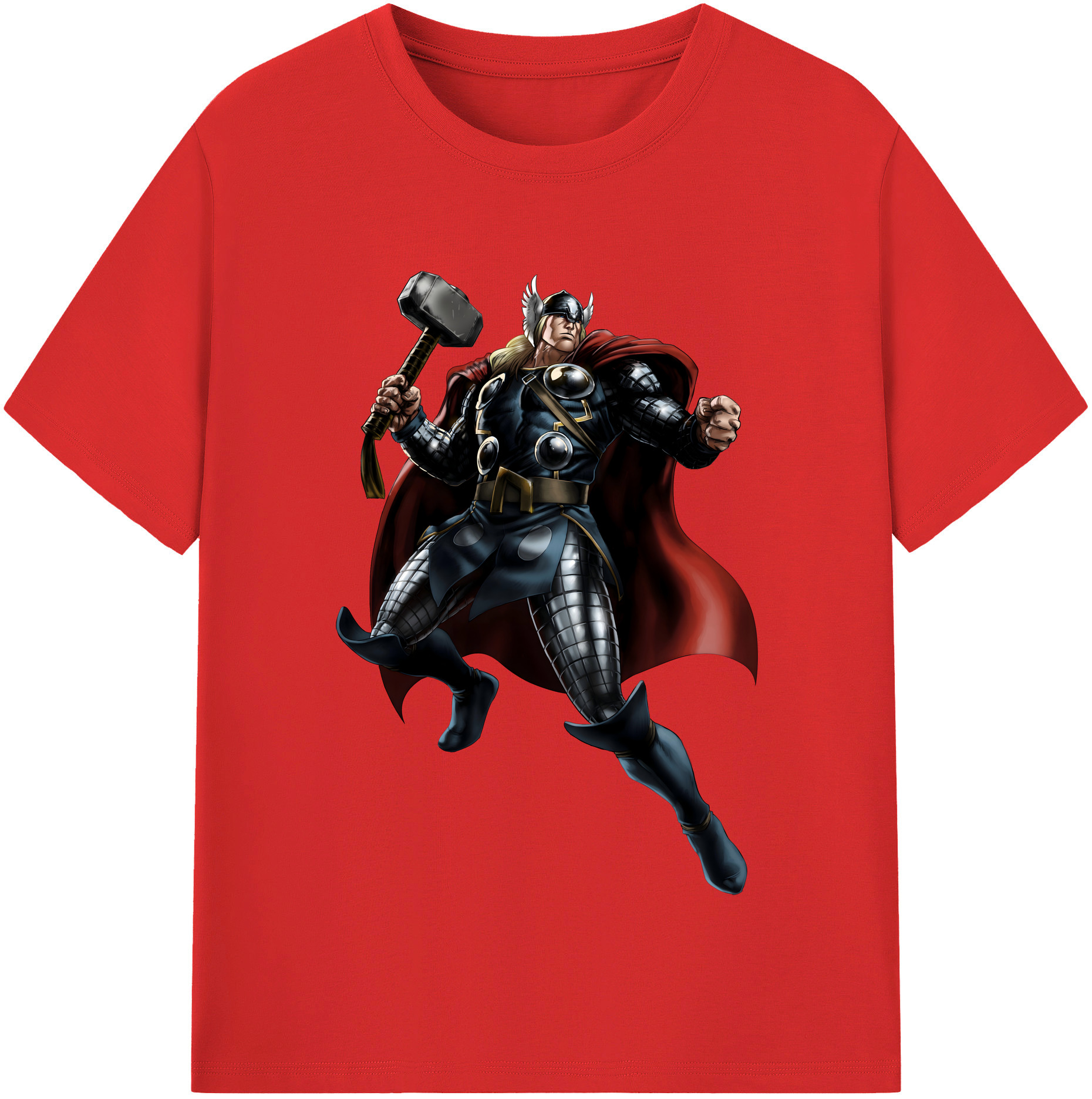 （画像用） アベンジャーズ The Avengers レディースカジュアルプリントTシャツ（綿100％）