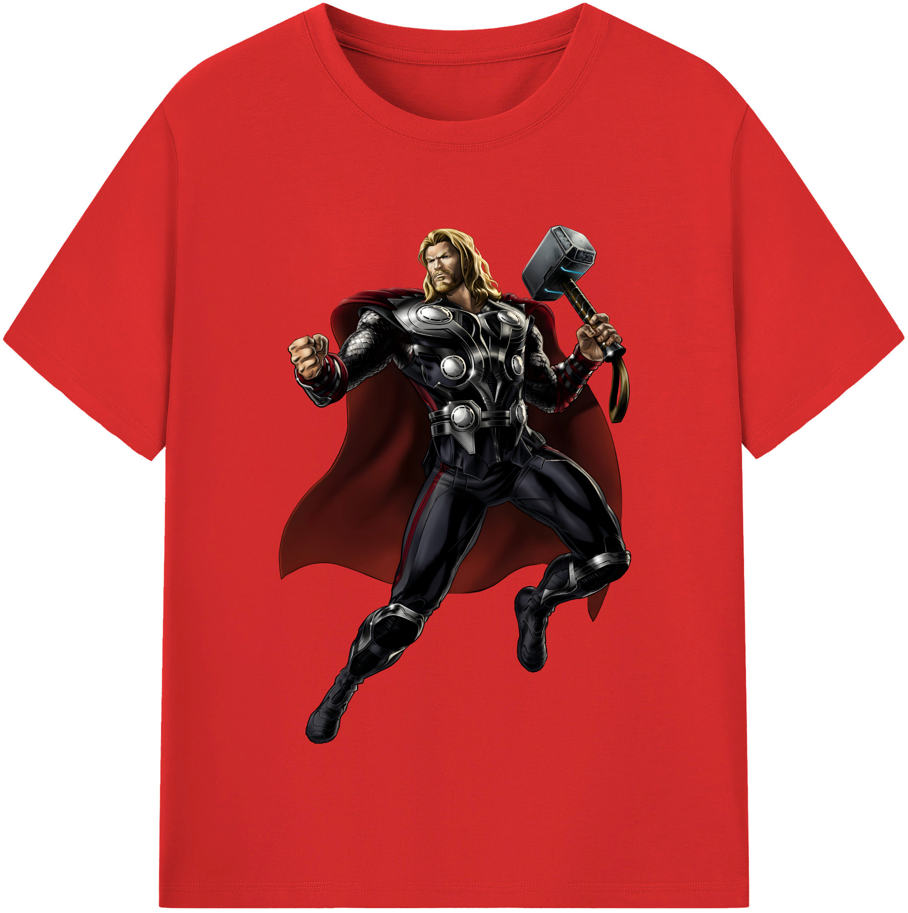 （画像用） アベンジャーズ The Avengers レディースカジュアルプリントTシャツ（綿100％）