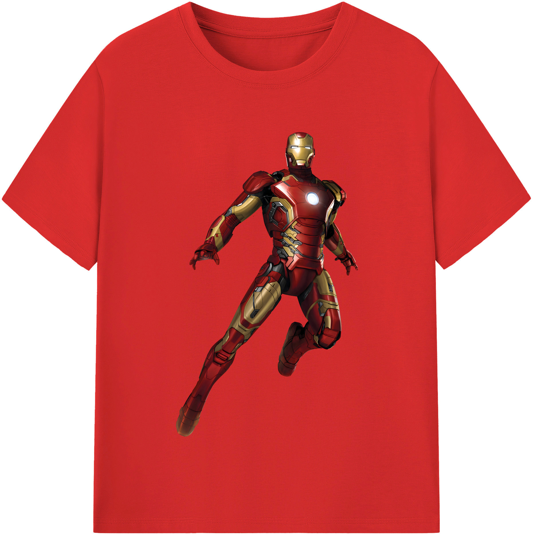 （画像用） アベンジャーズ The Avengers レディースカジュアルプリントTシャツ（綿100％）