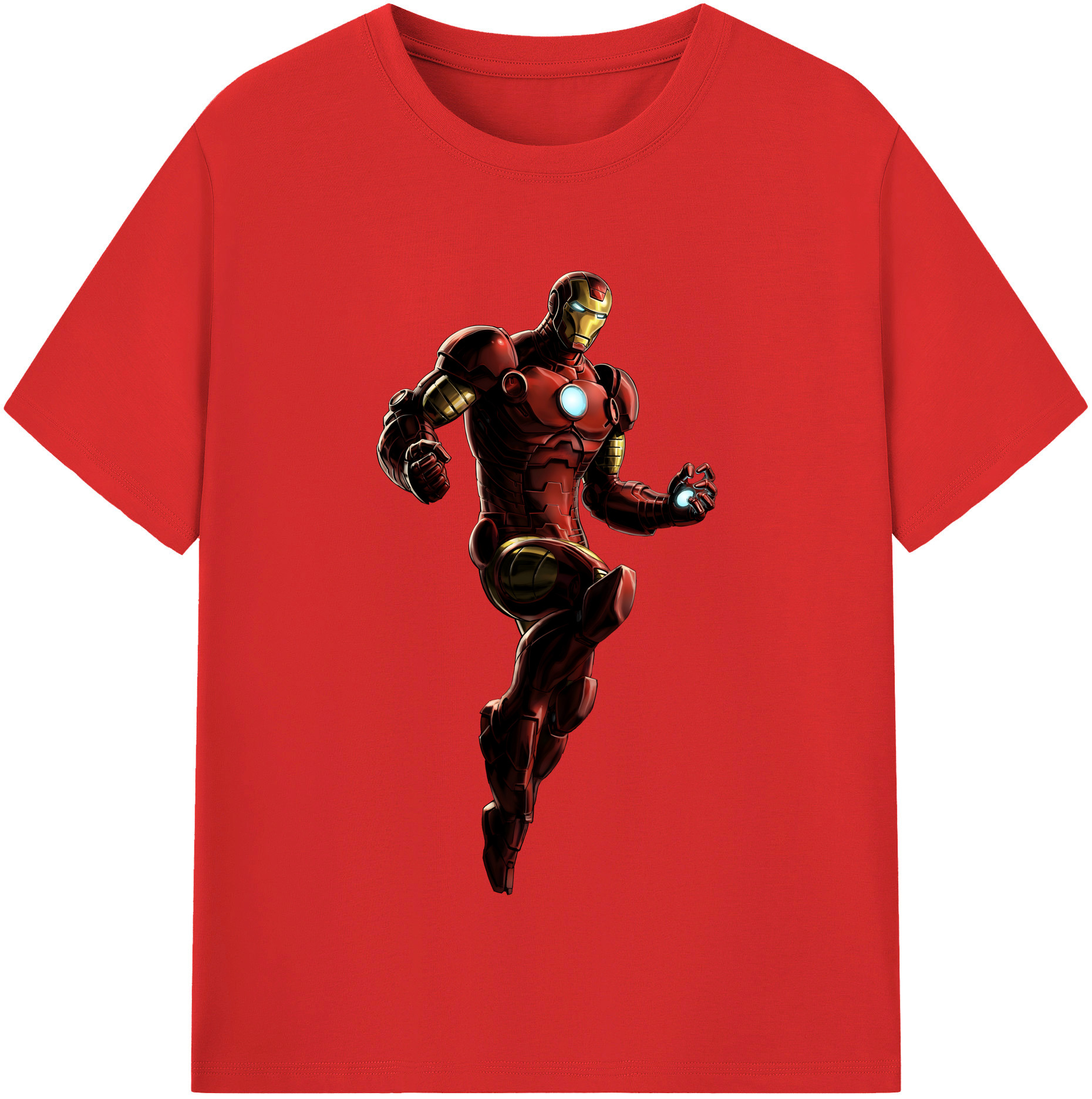（画像用） アベンジャーズ The Avengers レディースカジュアルプリントTシャツ（綿100％）