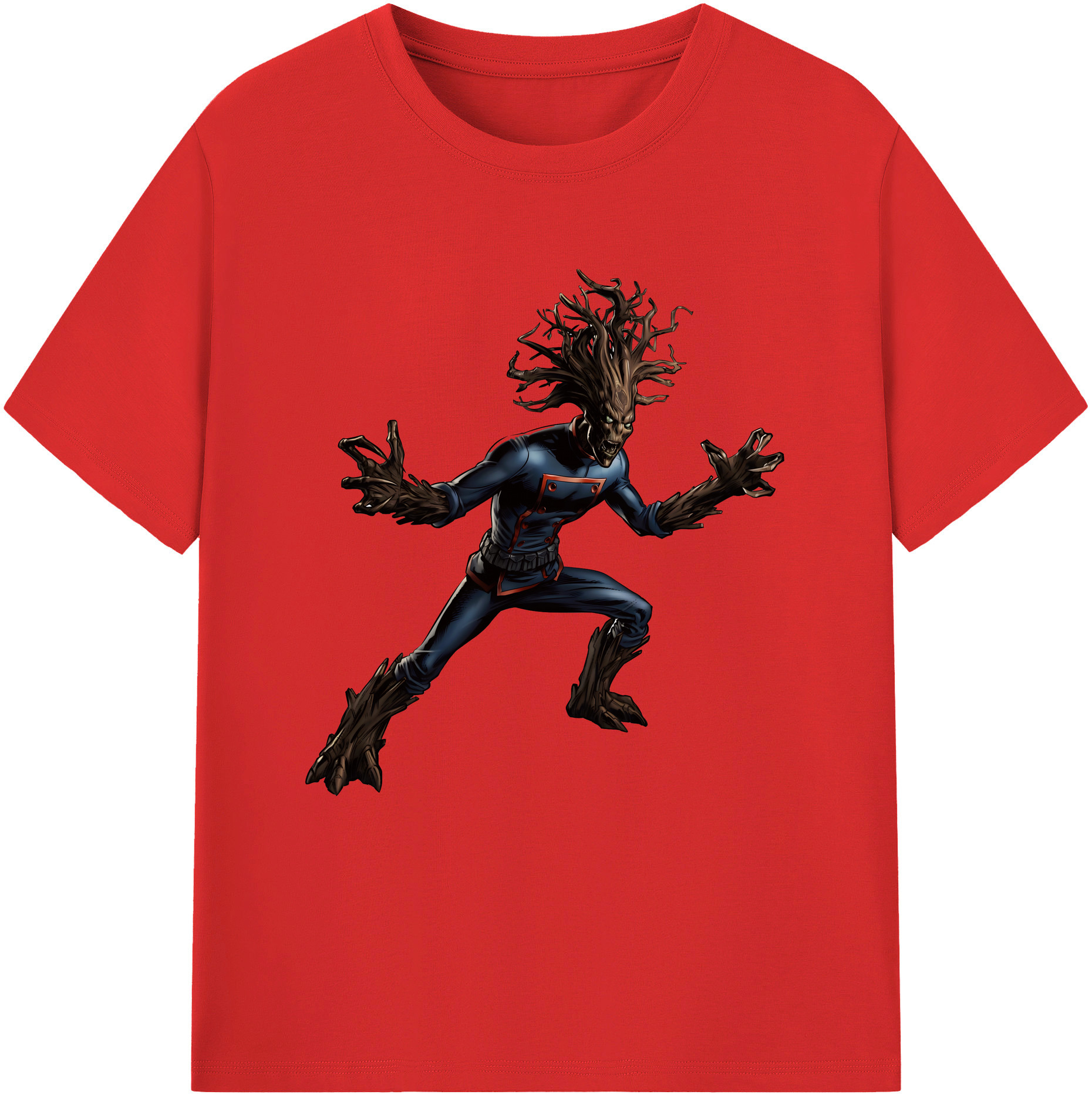 （画像用） アベンジャーズ The Avengers レディースカジュアルプリントTシャツ（綿100％）