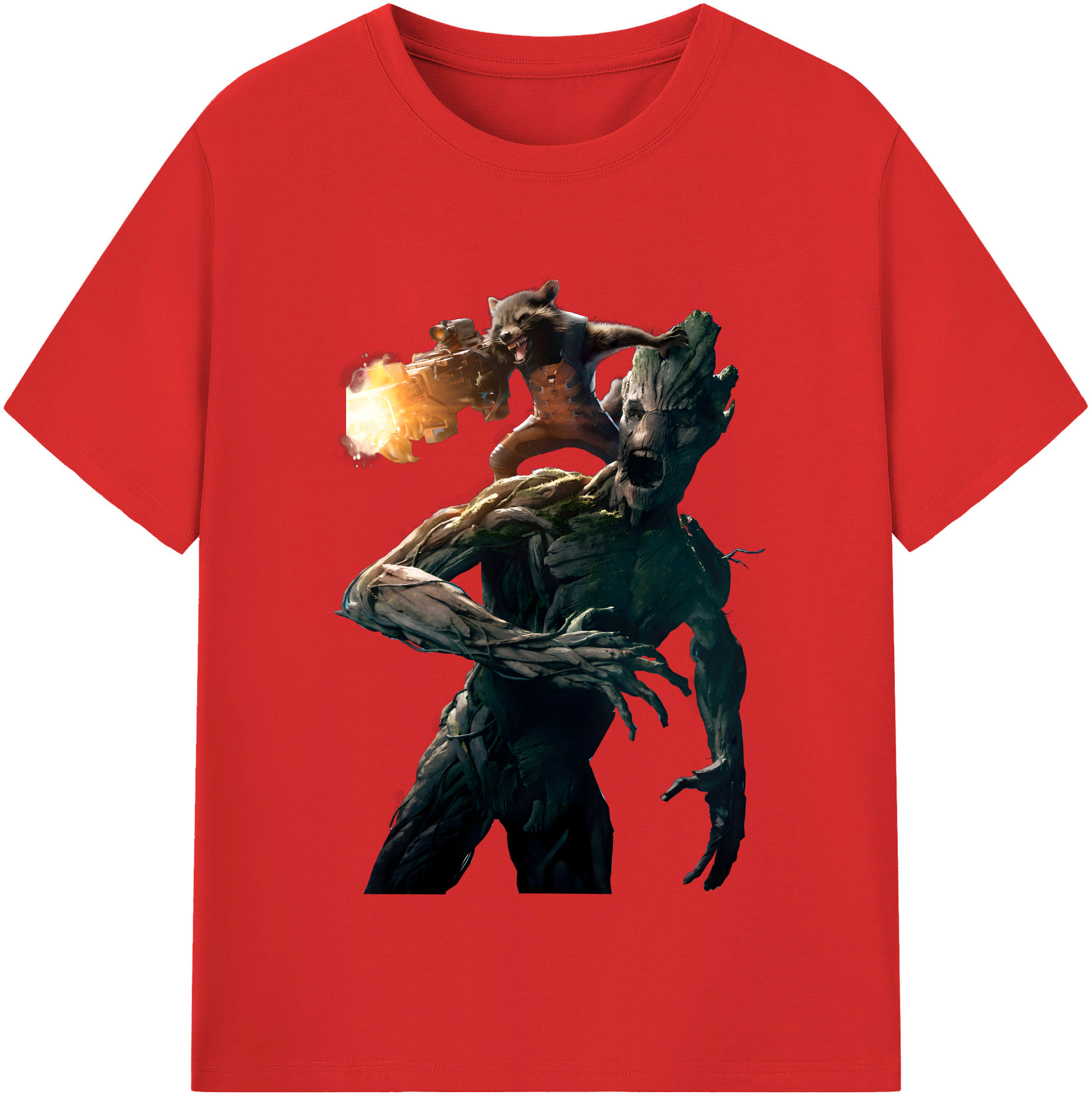 （画像用） アベンジャーズ The Avengers レディースカジュアルプリントTシャツ（綿100％）