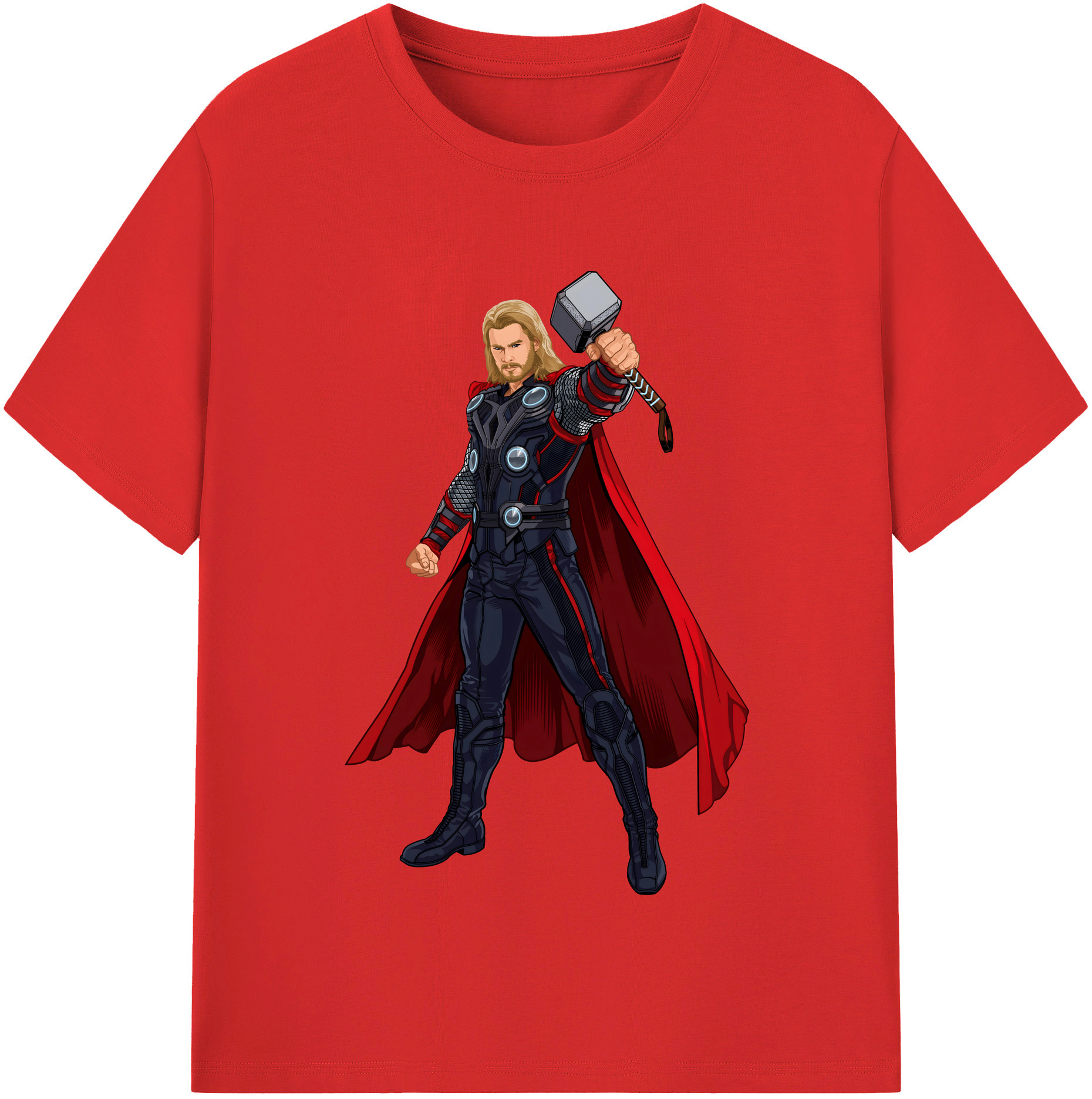 （画像用） アベンジャーズ The Avengers レディースカジュアルプリントTシャツ（綿100％）