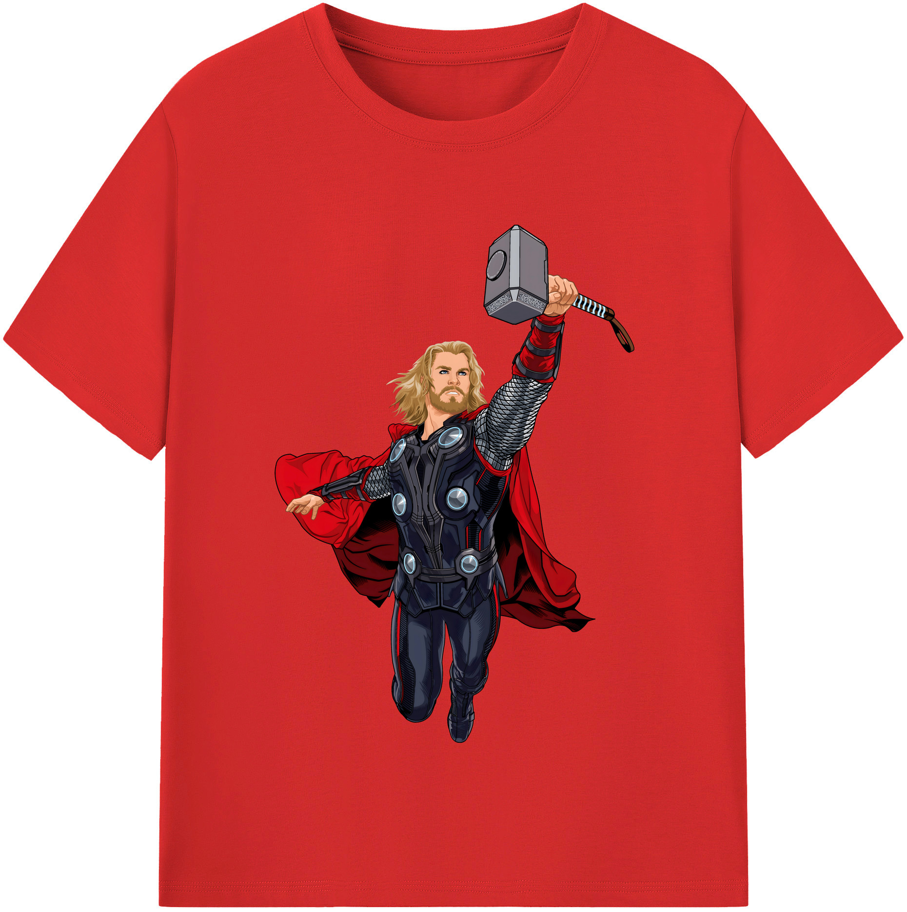 （画像用） アベンジャーズ The Avengers レディースカジュアルプリントTシャツ（綿100％）
