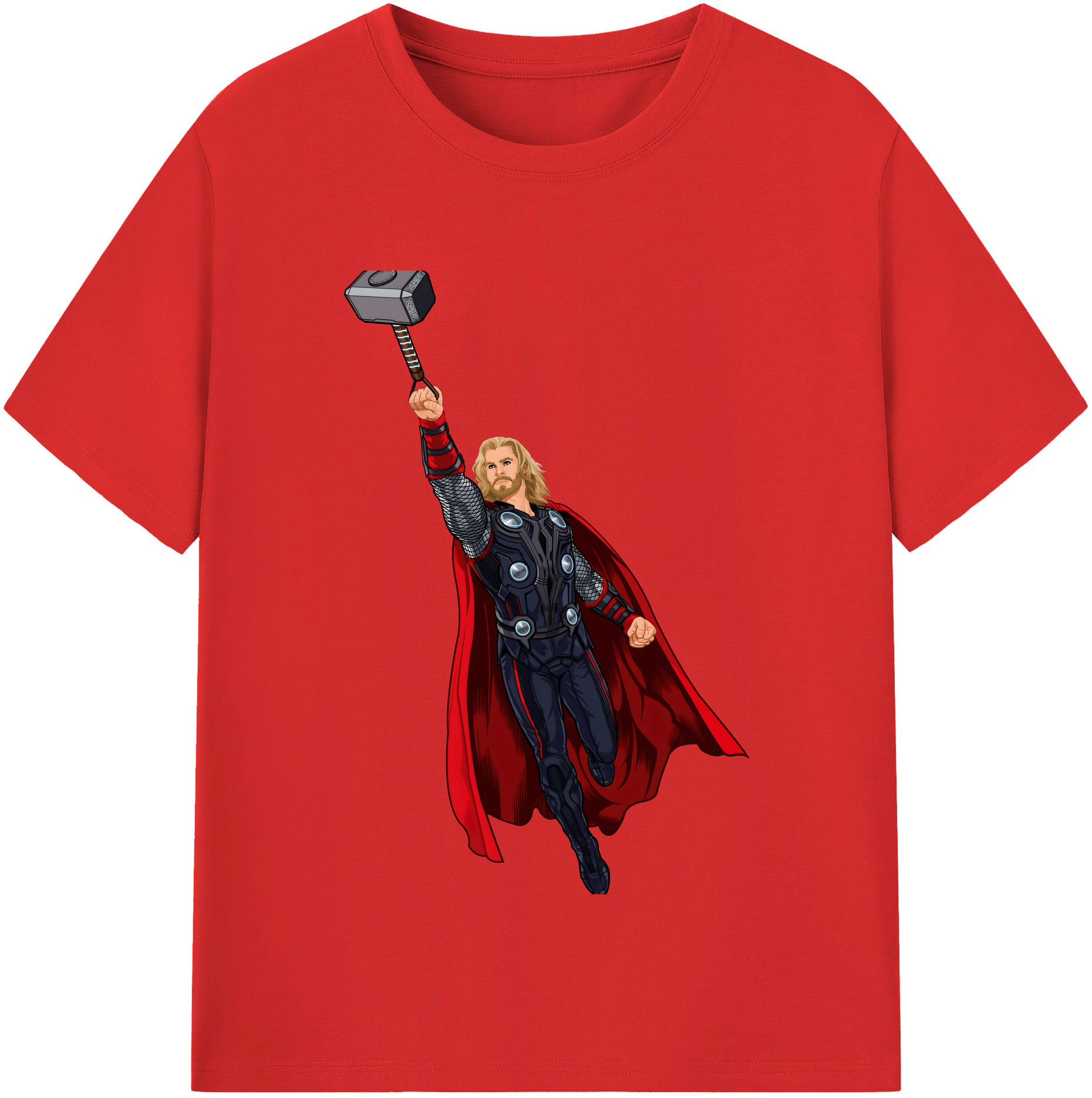 （画像用） アベンジャーズ The Avengers レディースカジュアルプリントTシャツ（綿100％）