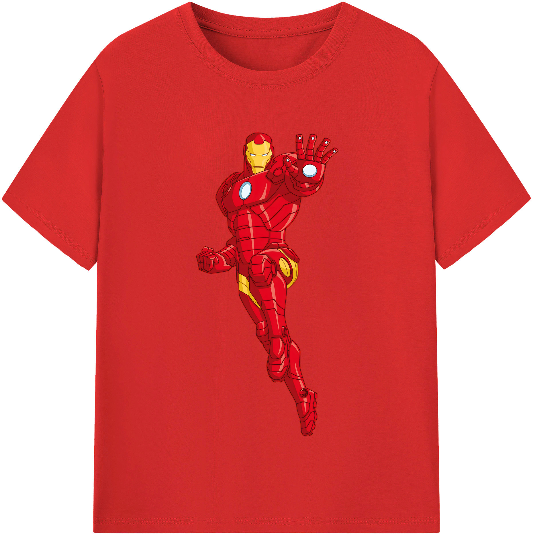 （画像用） アベンジャーズ The Avengers レディースカジュアルプリントTシャツ（綿100％）