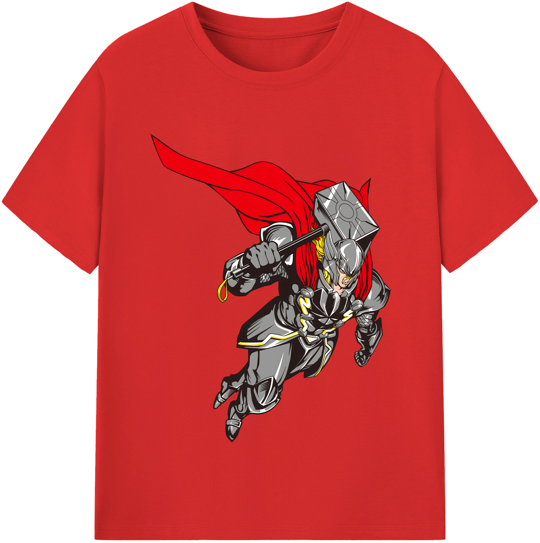 （画像用） アベンジャーズ The Avengers レディースカジュアルプリントTシャツ（綿100％）