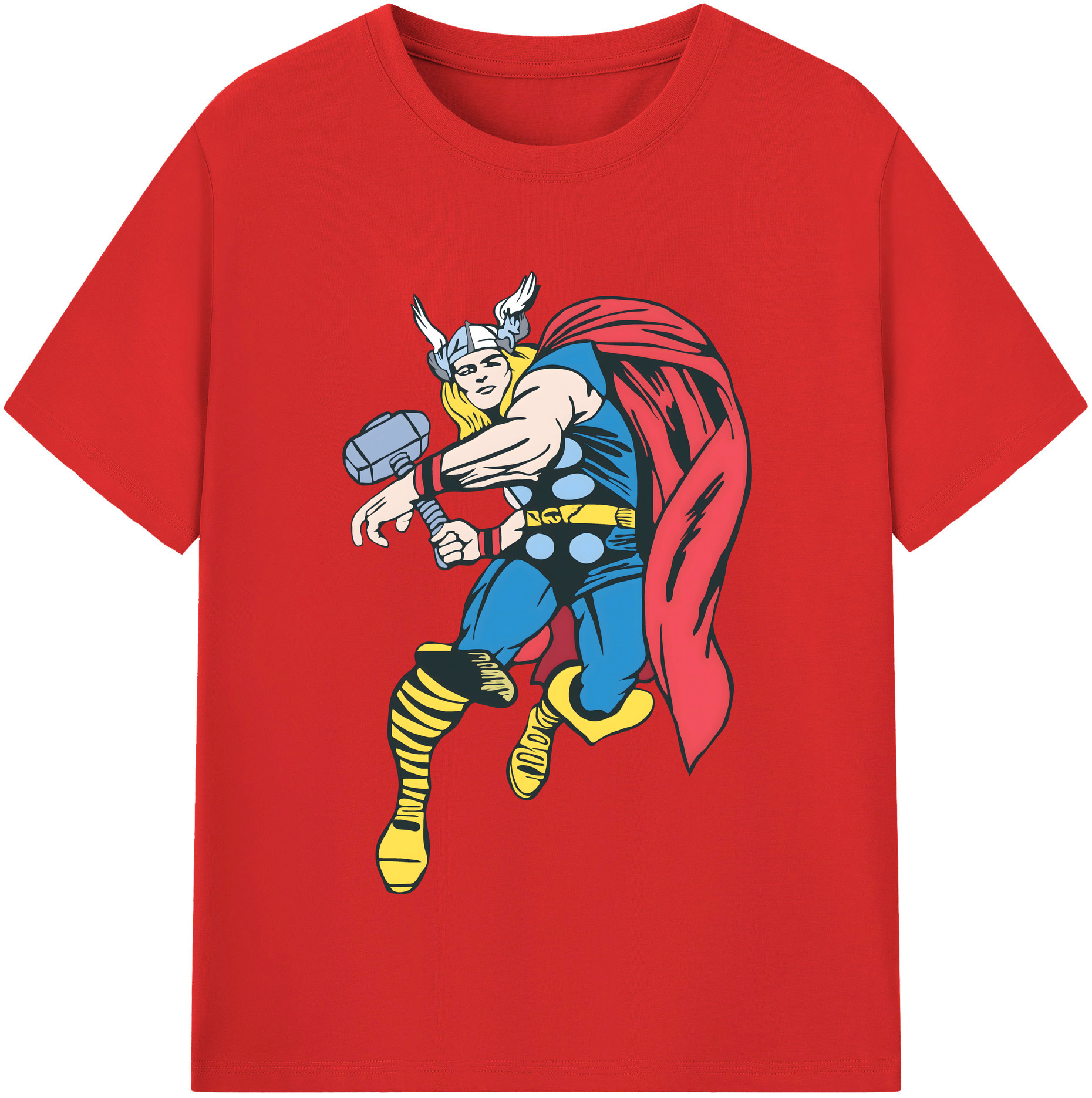 （画像用） アベンジャーズ The Avengers レディースカジュアルプリントTシャツ（綿100％）