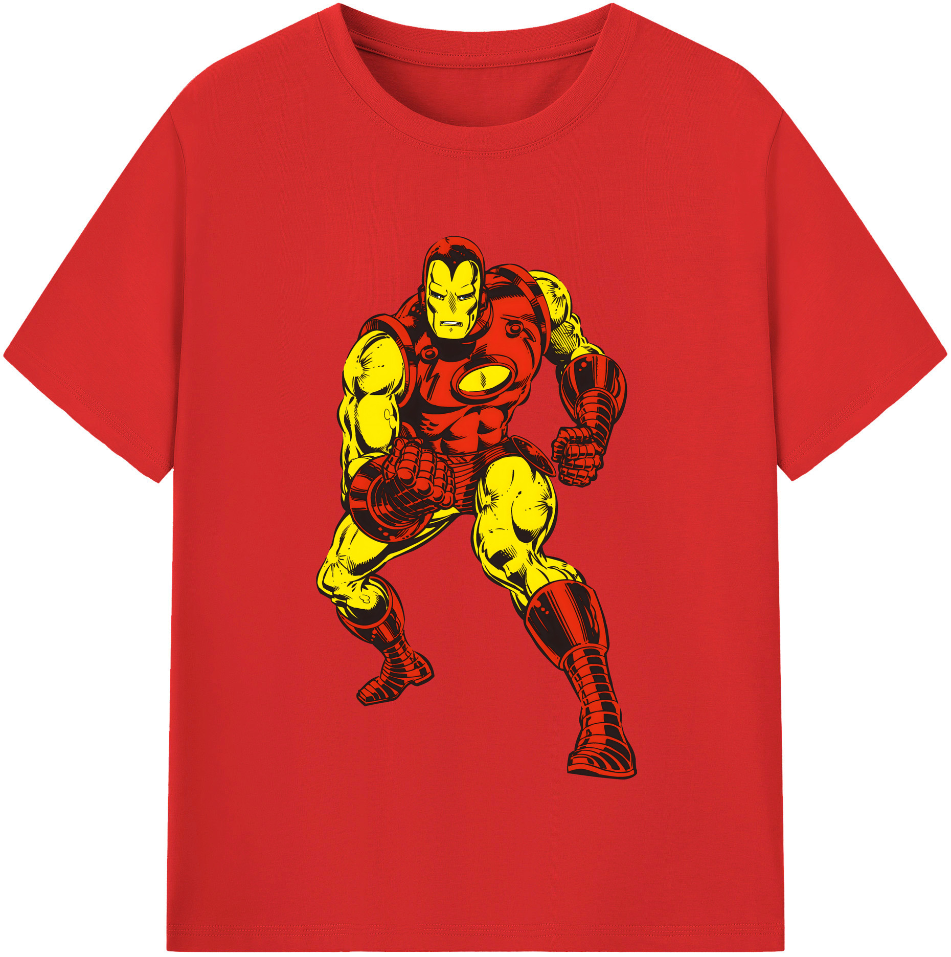 （画像用） アベンジャーズ The Avengers レディースカジュアルプリントTシャツ（綿100％）