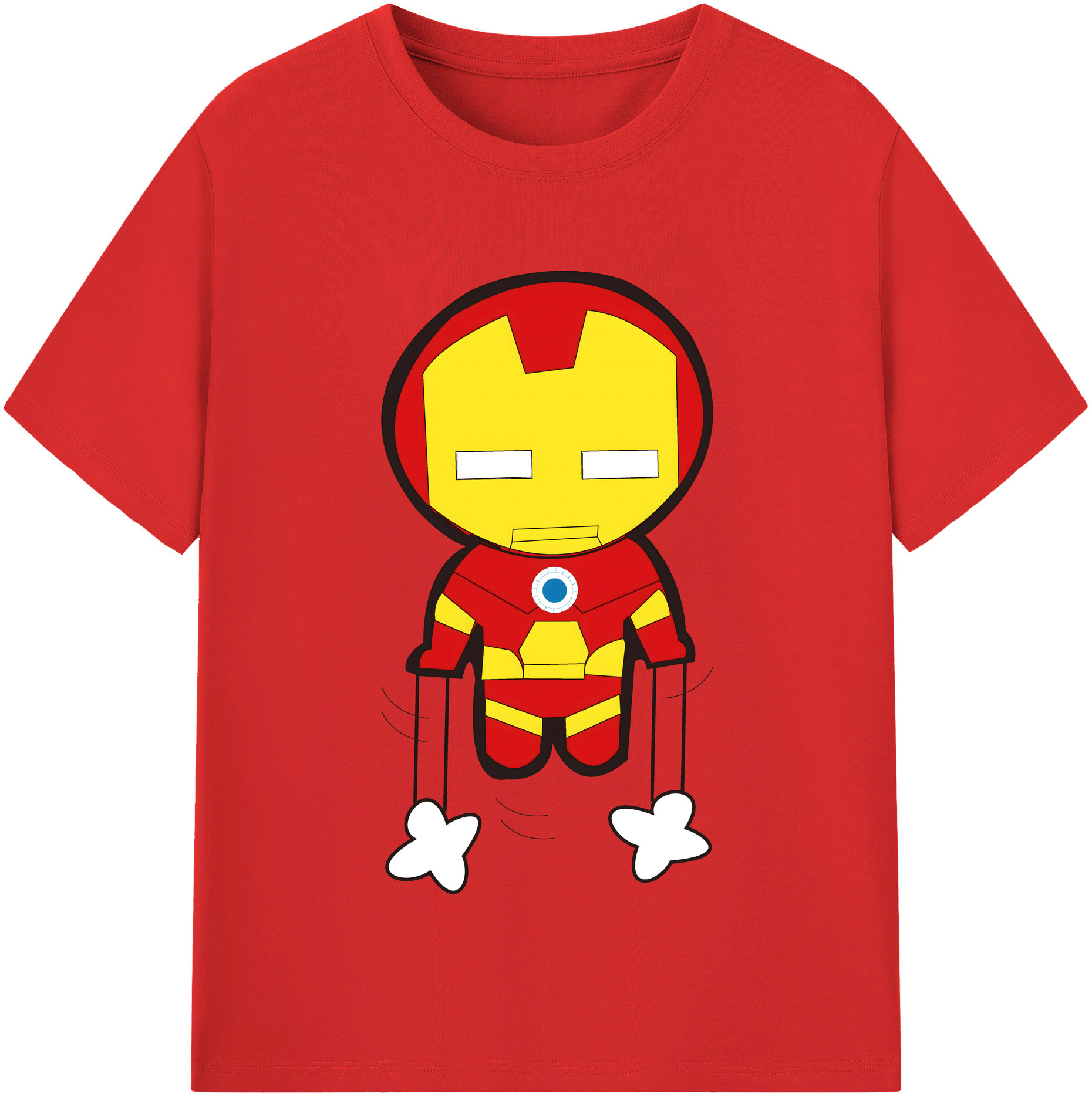 （画像用） アベンジャーズ The Avengers レディースカジュアルプリントTシャツ（綿100％）