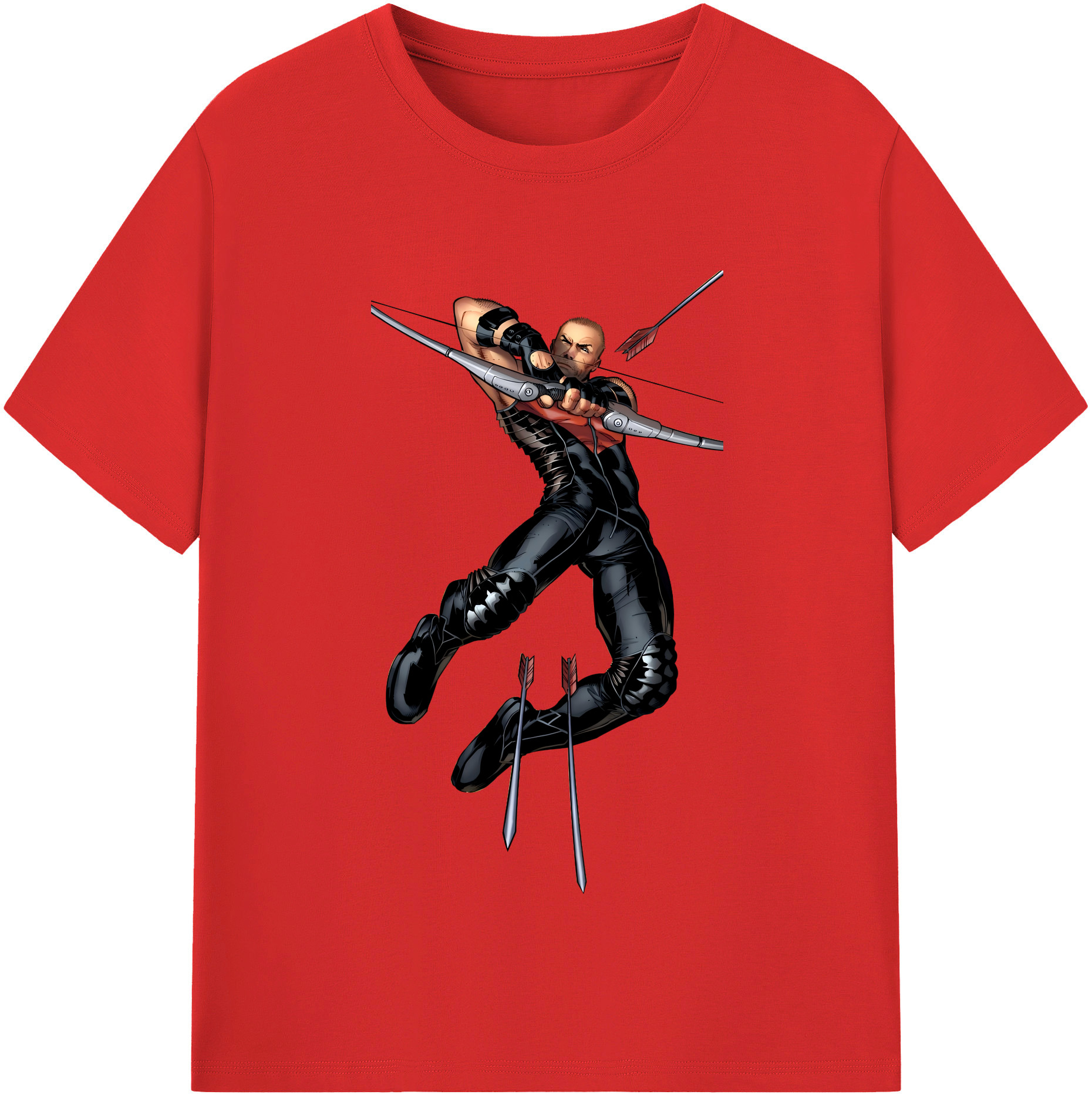 （画像用） アベンジャーズ The Avengers レディースカジュアルプリントTシャツ（綿100％）