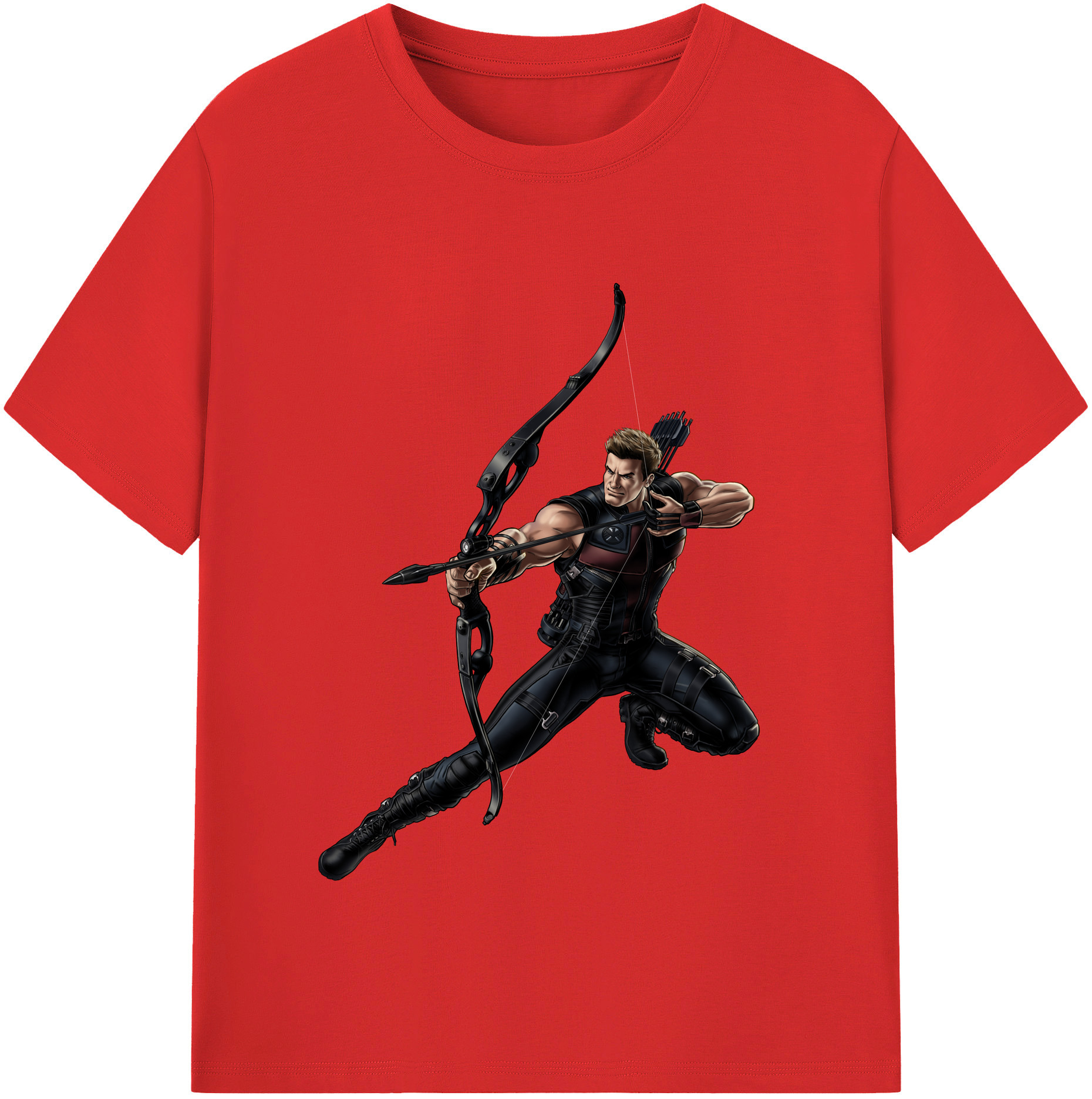 （画像用） アベンジャーズ The Avengers レディースカジュアルプリントTシャツ（綿100％）