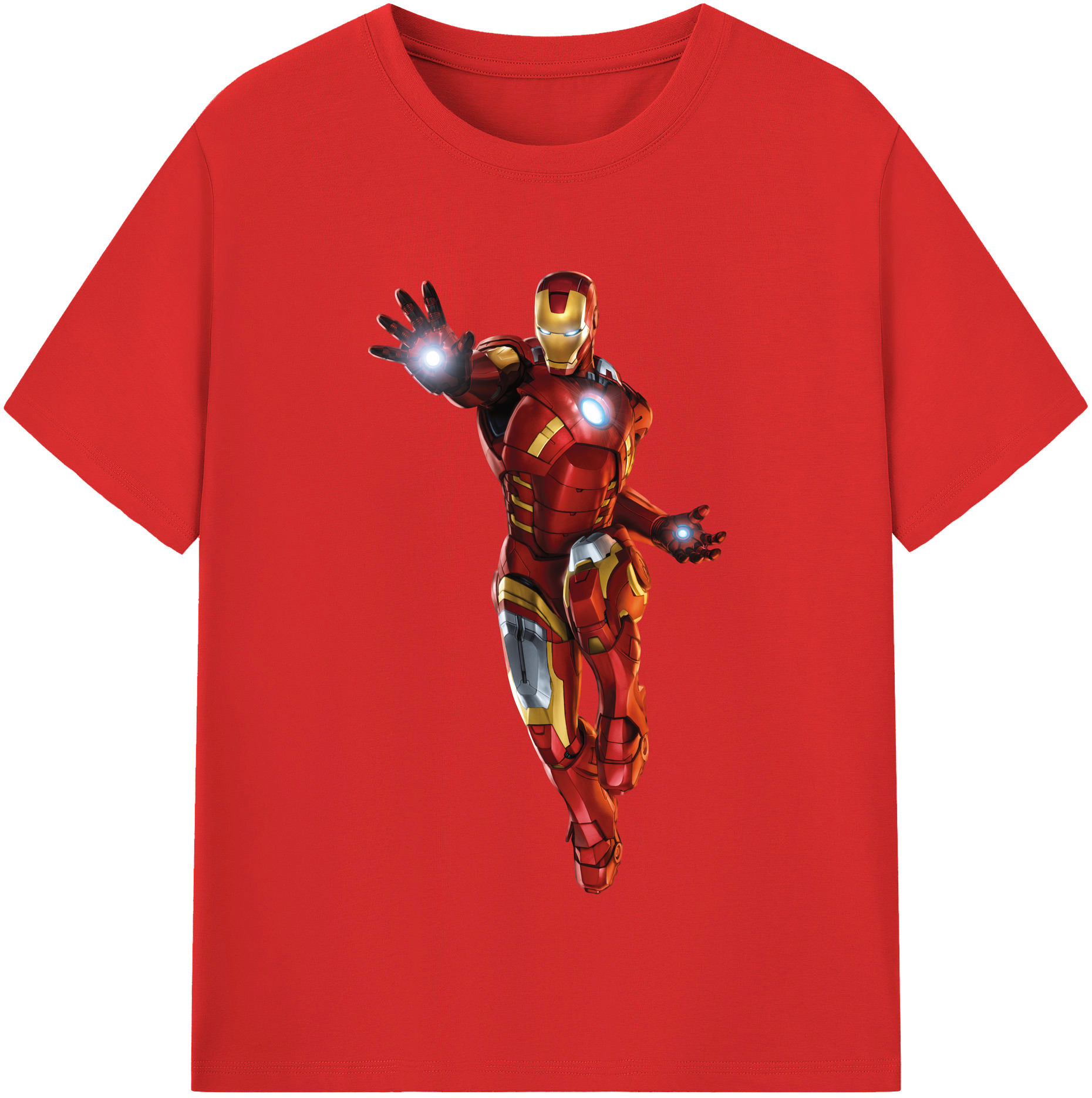 （画像用） アベンジャーズ The Avengers レディースカジュアルプリントTシャツ（綿100％）