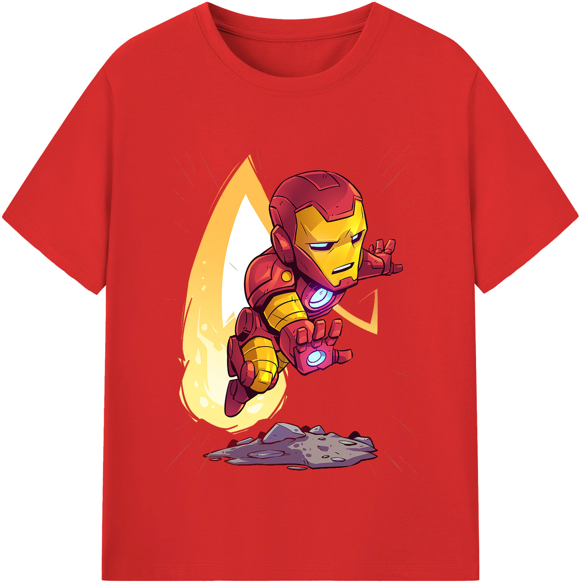 （画像用） アベンジャーズ The Avengers レディースカジュアルプリントTシャツ（綿100％）