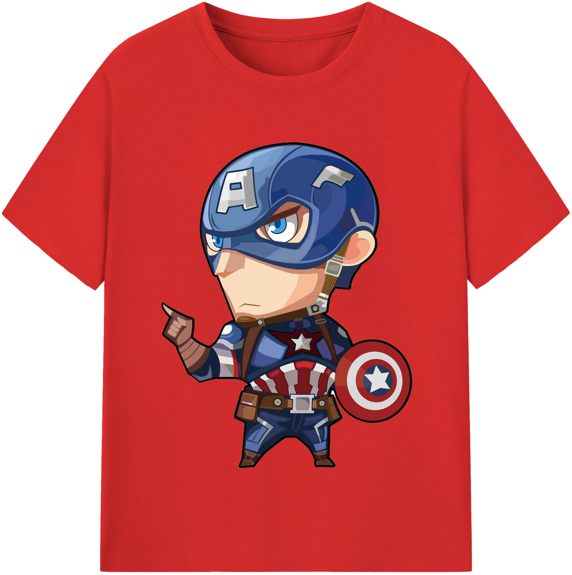 （画像用） アベンジャーズ The Avengers レディースカジュアルプリントTシャツ（綿100％）