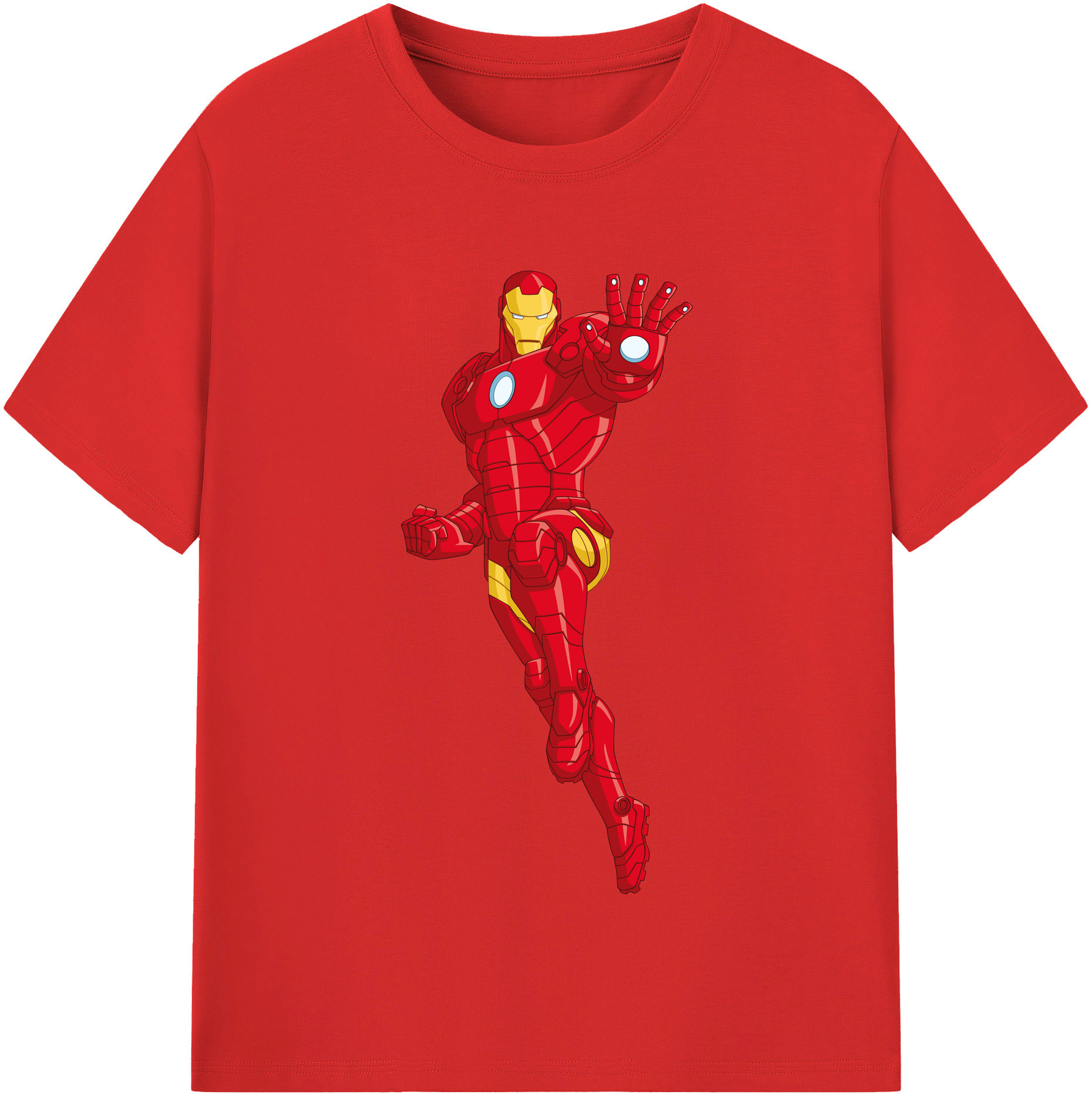 （画像用） アベンジャーズ The Avengers レディースカジュアルプリントTシャツ（綿100％）