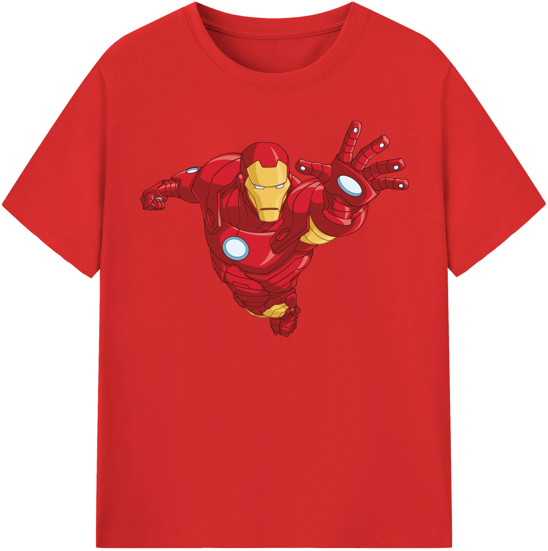 （画像用） アベンジャーズ The Avengers レディースカジュアルプリントTシャツ（綿100％）