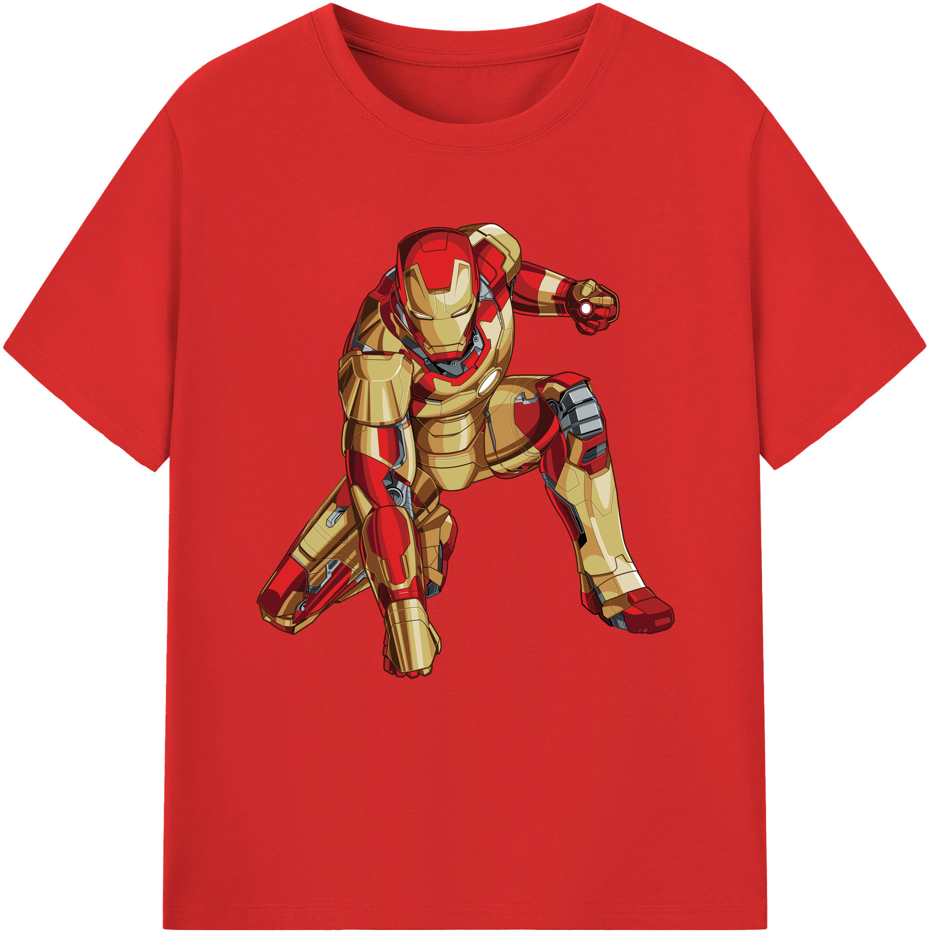 （画像用） アベンジャーズ The Avengers レディースカジュアルプリントTシャツ（綿100％）