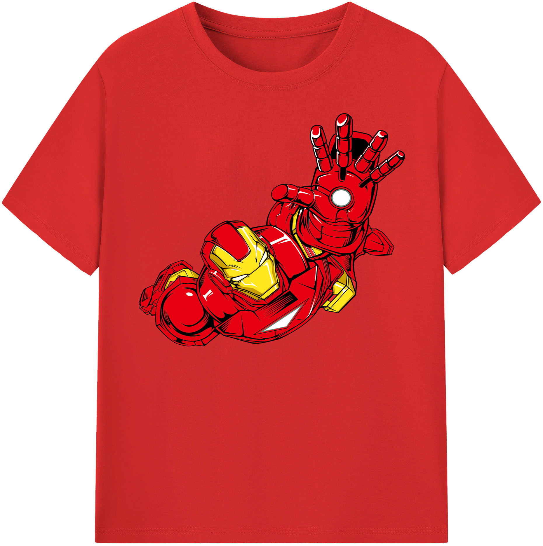 （画像用） アベンジャーズ The Avengers レディースカジュアルプリントTシャツ（綿100％）