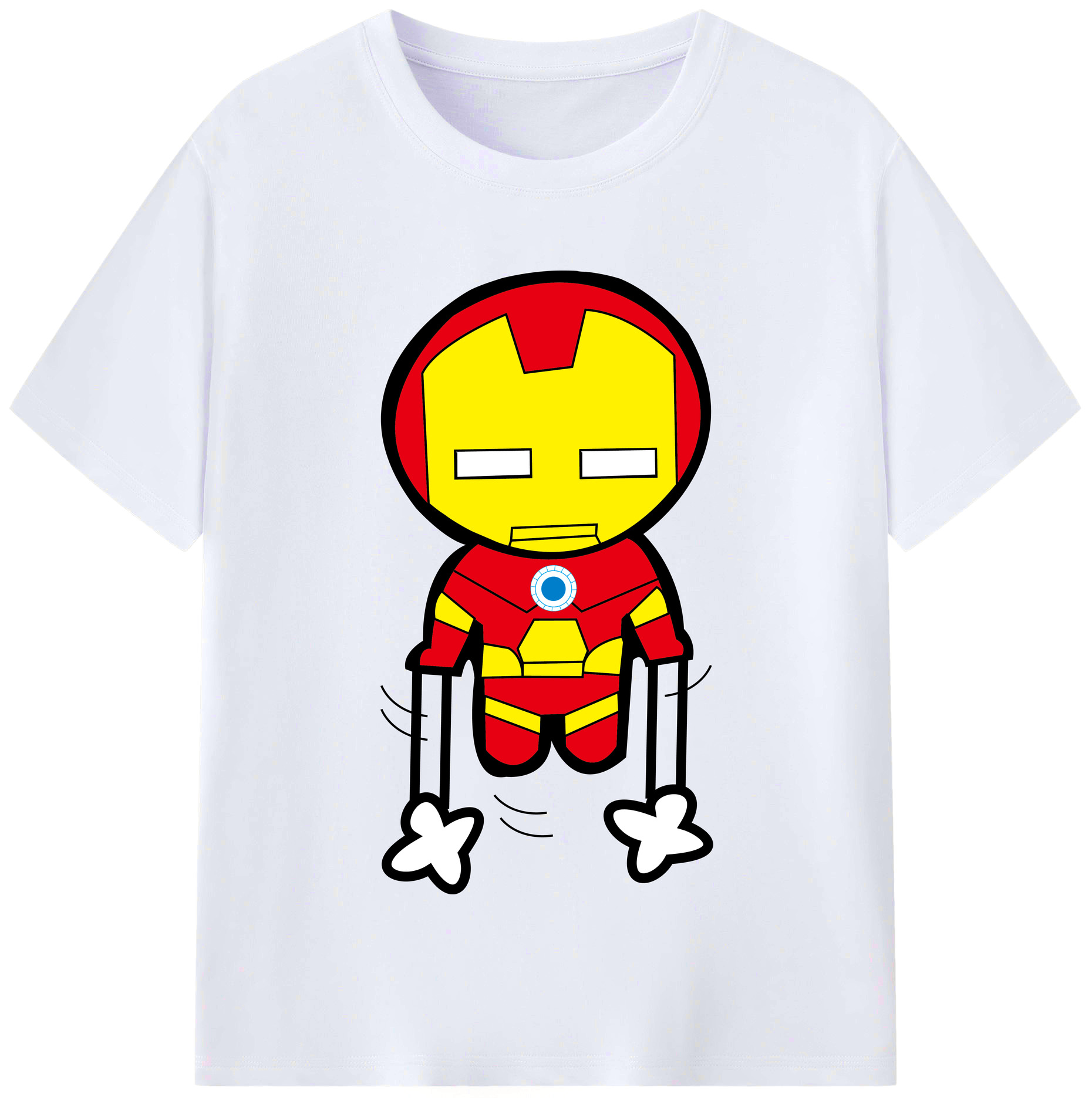 （画像用） アベンジャーズ The Avengers レディースカジュアルプリントTシャツ（綿100％）
