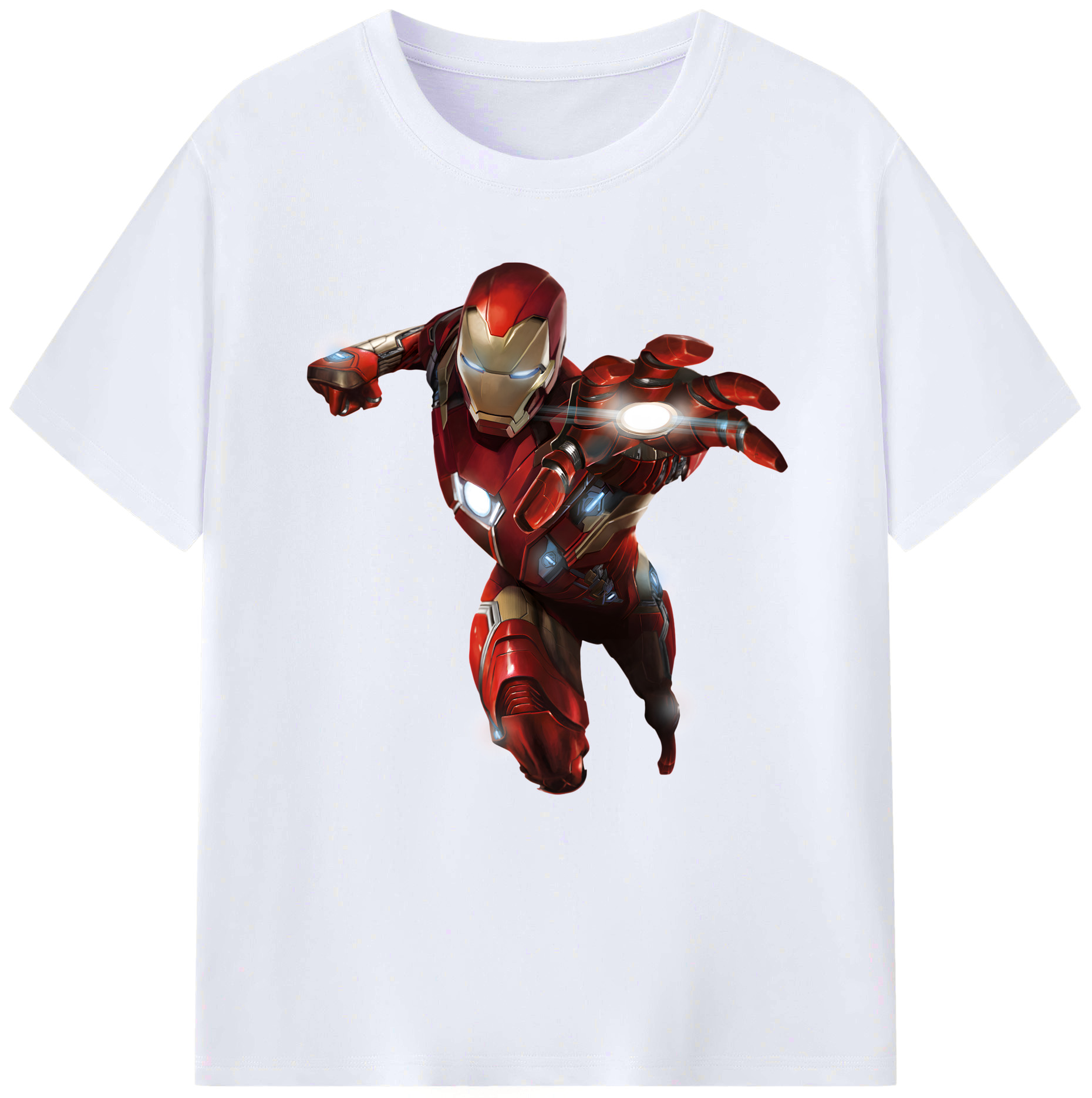 （画像用） アベンジャーズ The Avengers レディースカジュアルプリントTシャツ（綿100％）