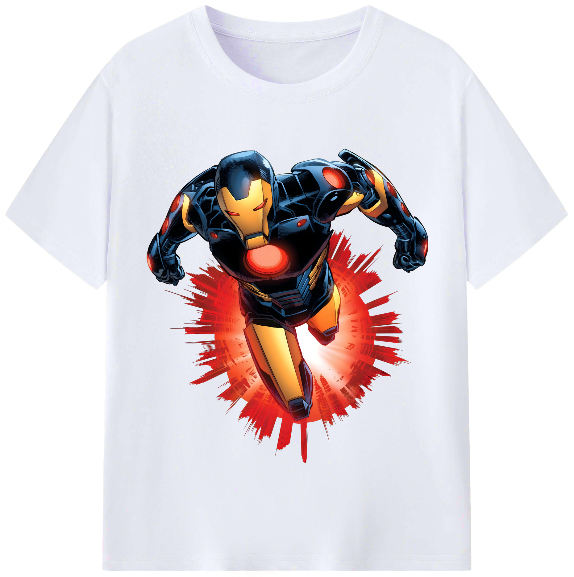（画像用） アベンジャーズ The Avengers レディースカジュアルプリントTシャツ（綿100％）