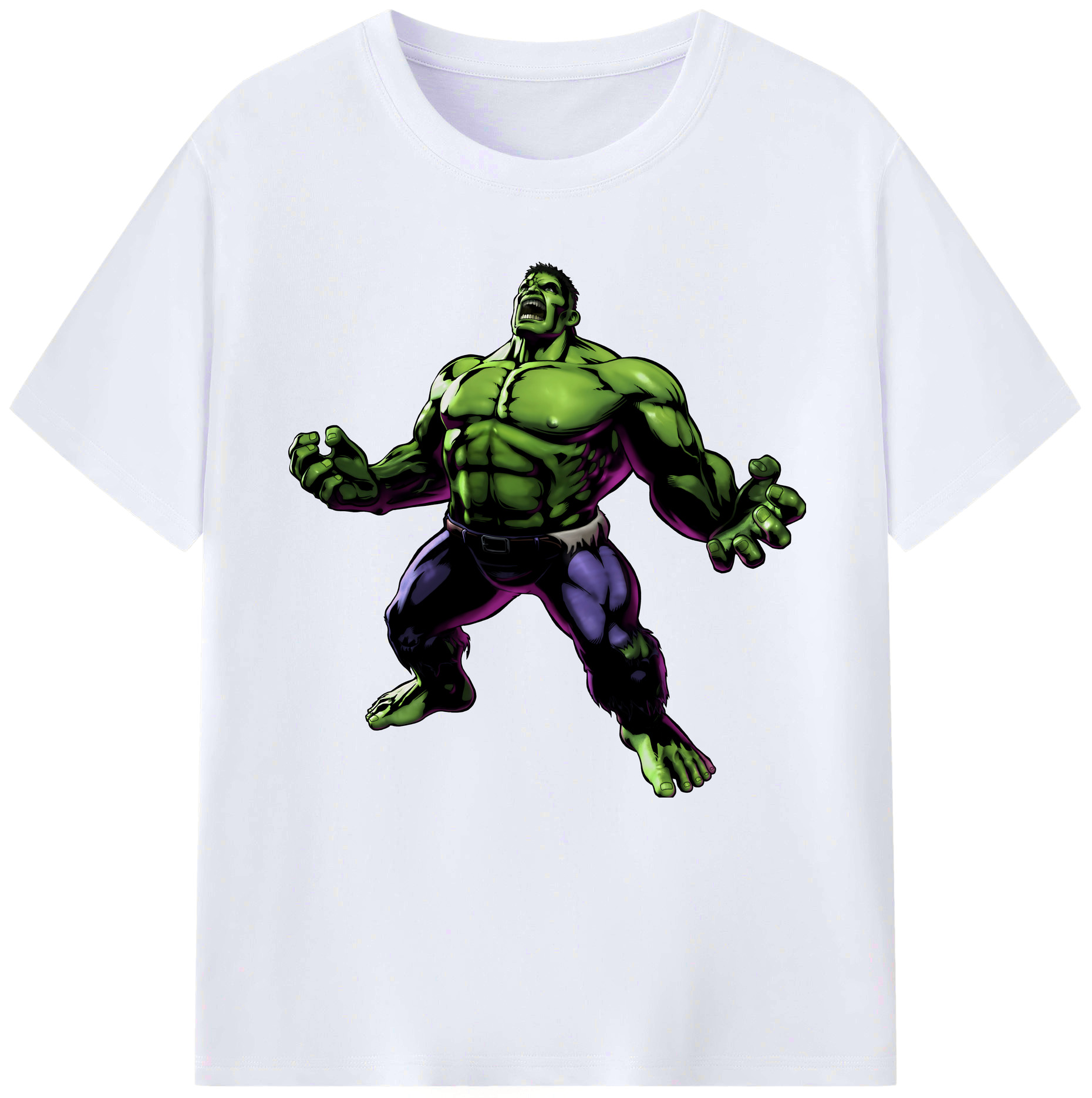 （画像用） アベンジャーズ The Avengers レディースカジュアルプリントTシャツ（綿100％）