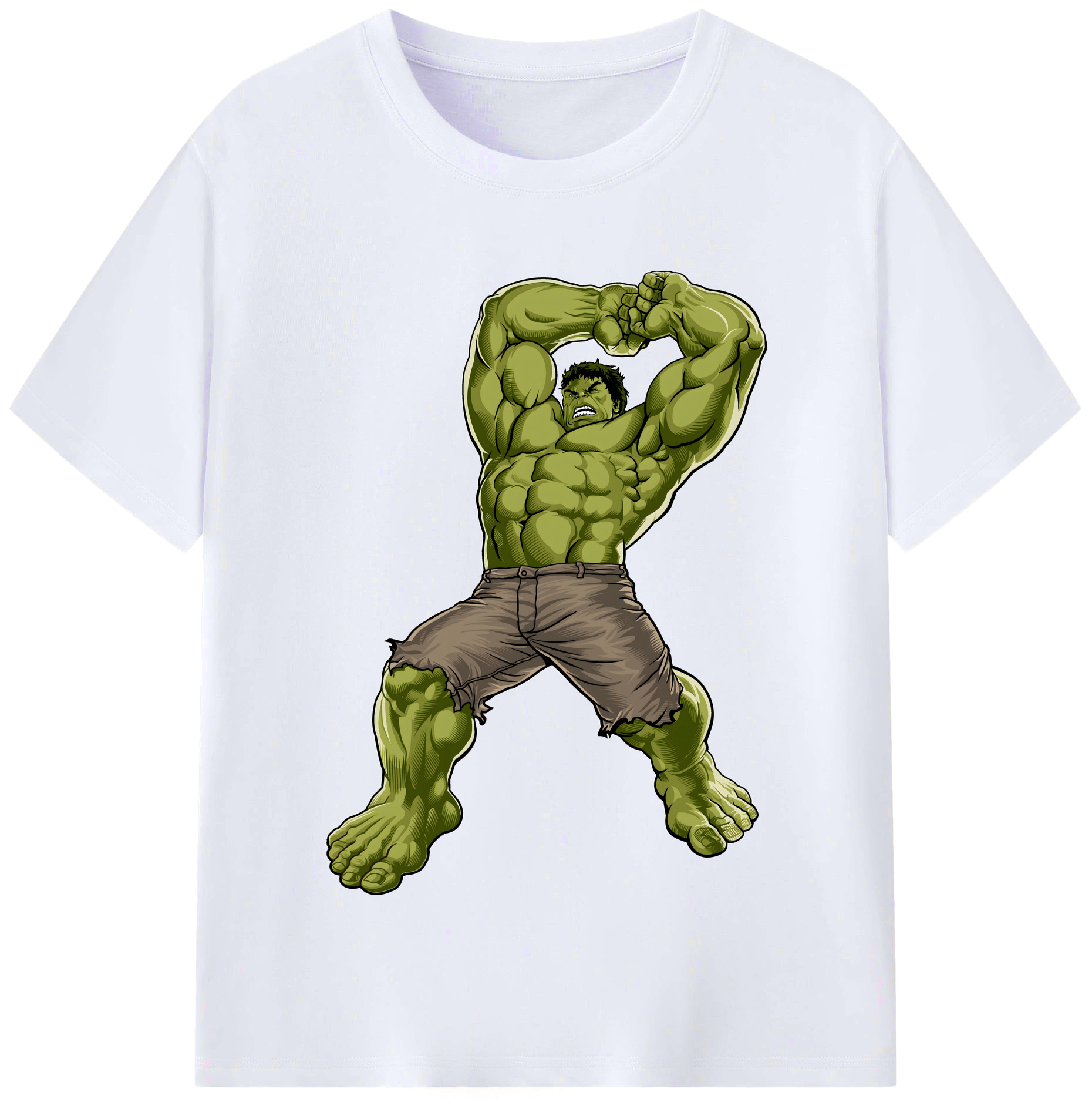 （画像用） アベンジャーズ The Avengers レディースカジュアルプリントTシャツ（綿100％）