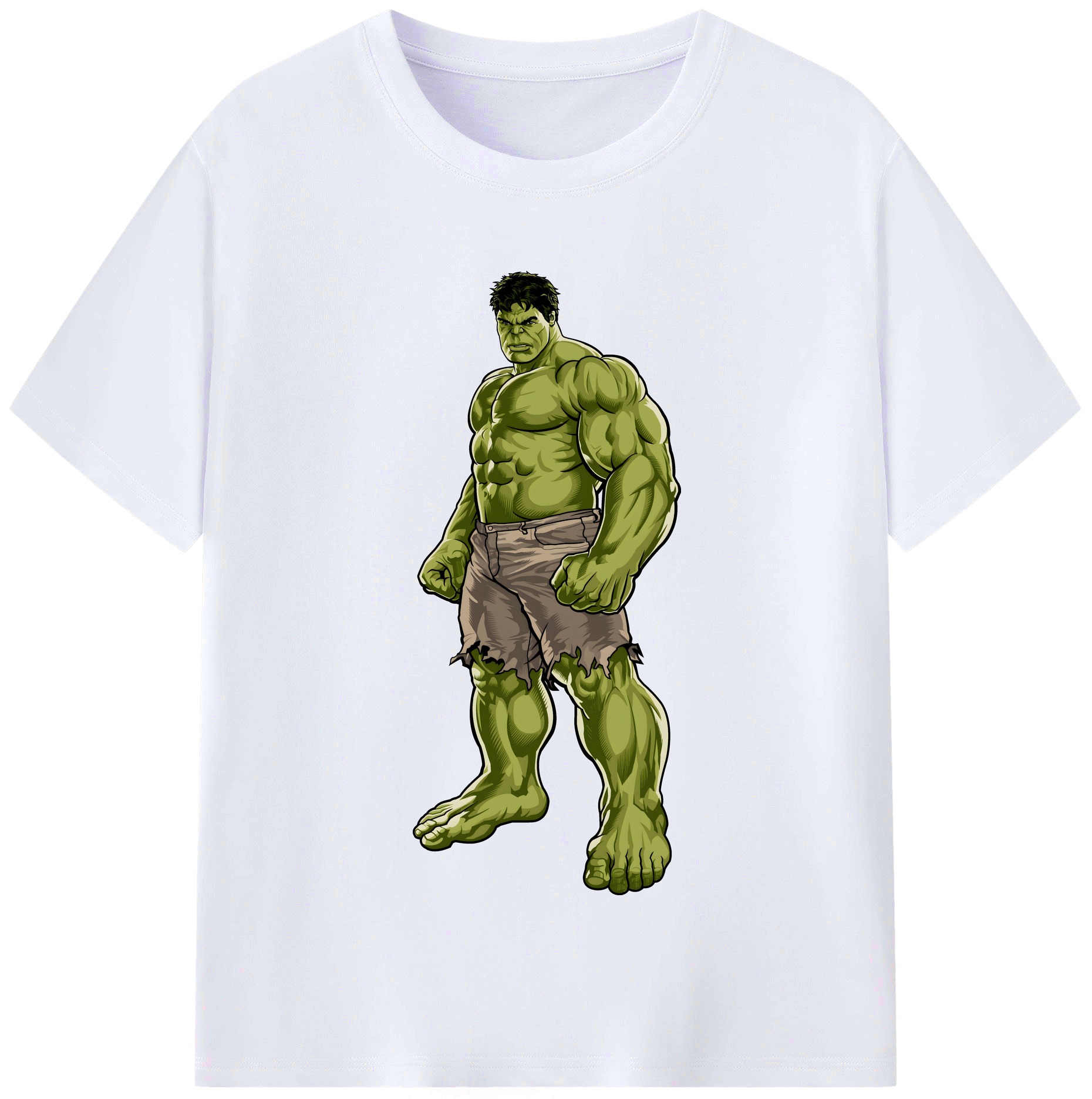 （画像用） アベンジャーズ The Avengers レディースカジュアルプリントTシャツ（綿100％）