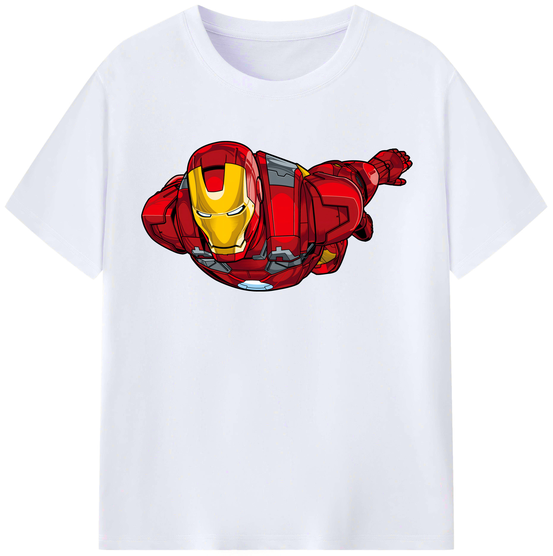 （画像用） アベンジャーズ The Avengers レディースカジュアルプリントTシャツ（綿100％）