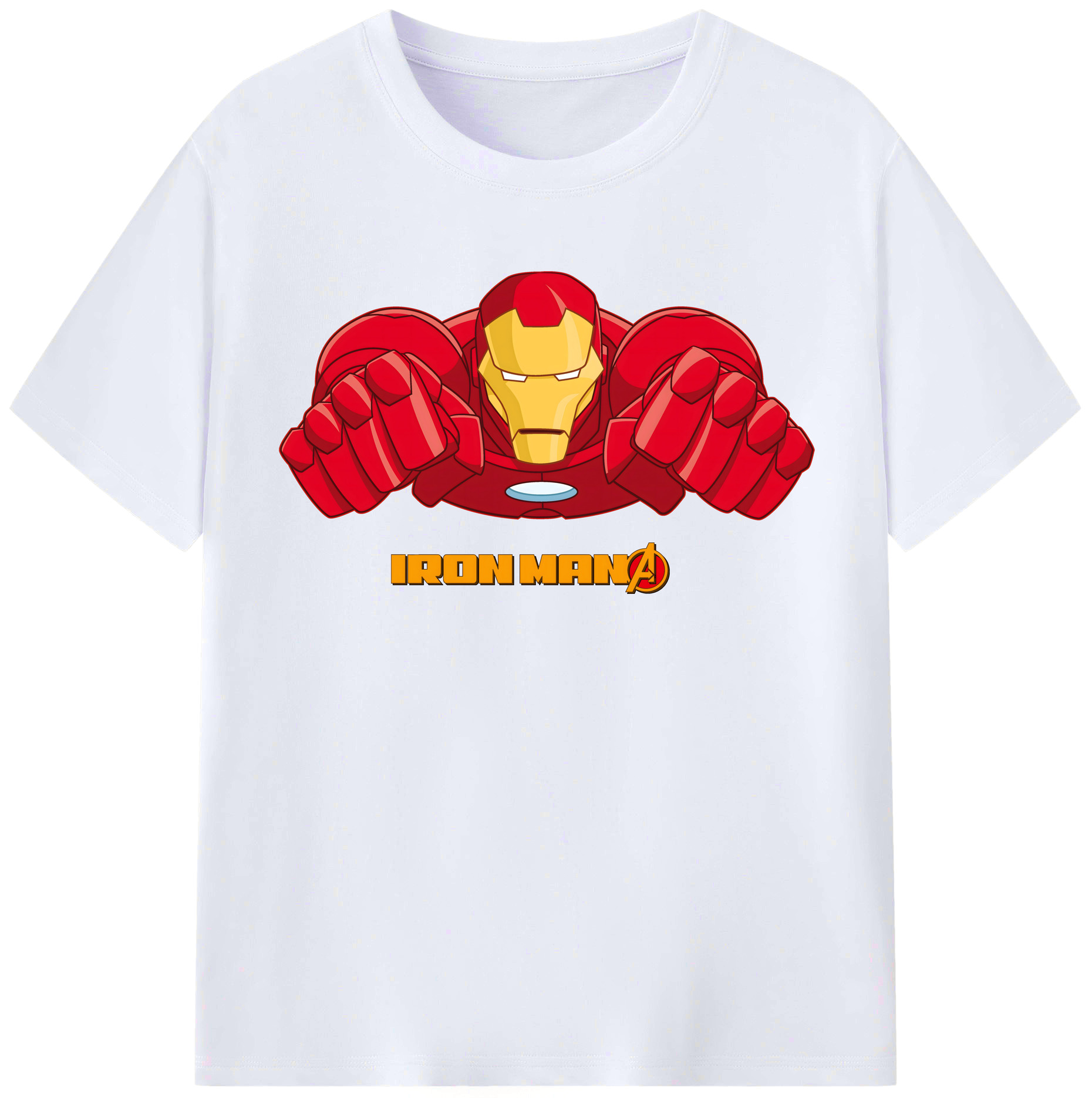 （画像用） アベンジャーズ The Avengers レディースカジュアルプリントTシャツ（綿100％）