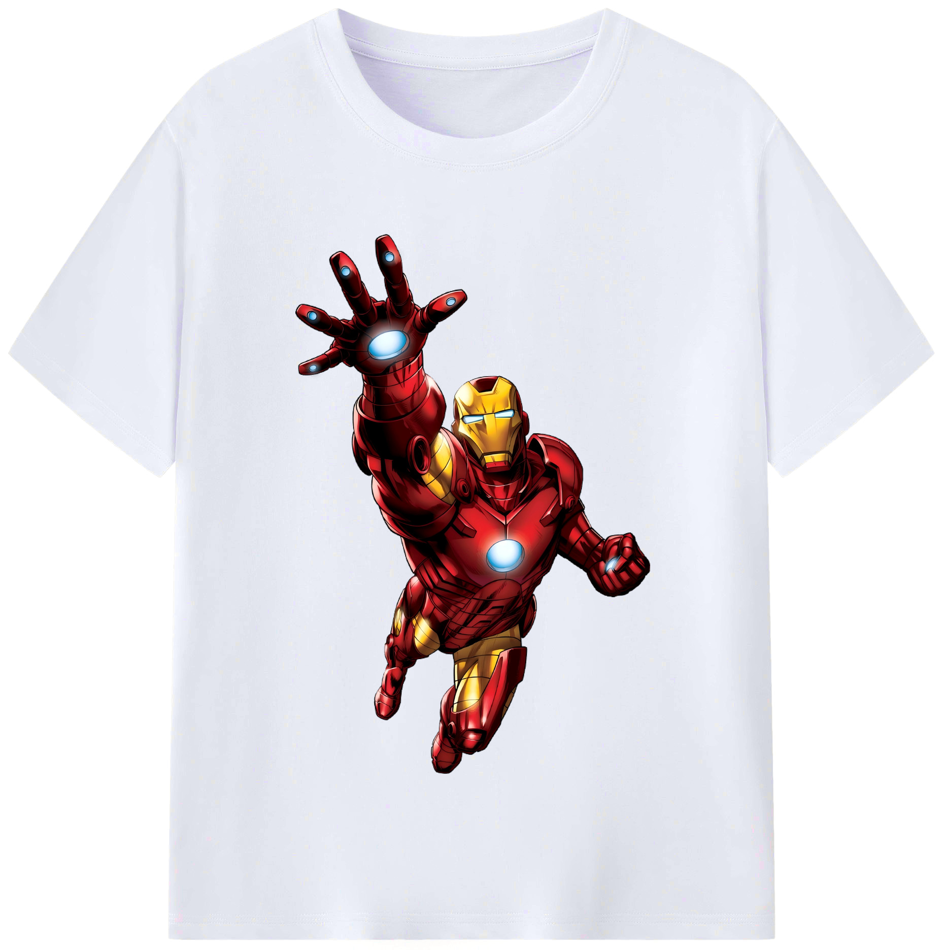 （画像用） アベンジャーズ The Avengers レディースカジュアルプリントTシャツ（綿100％）
