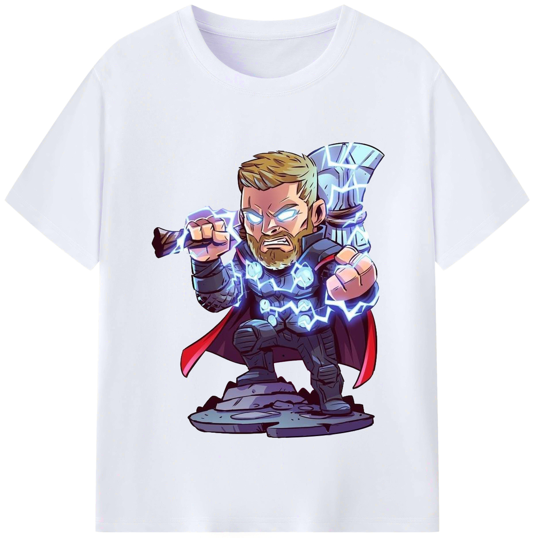（画像用） アベンジャーズ The Avengers レディースカジュアルプリントTシャツ（綿100％）