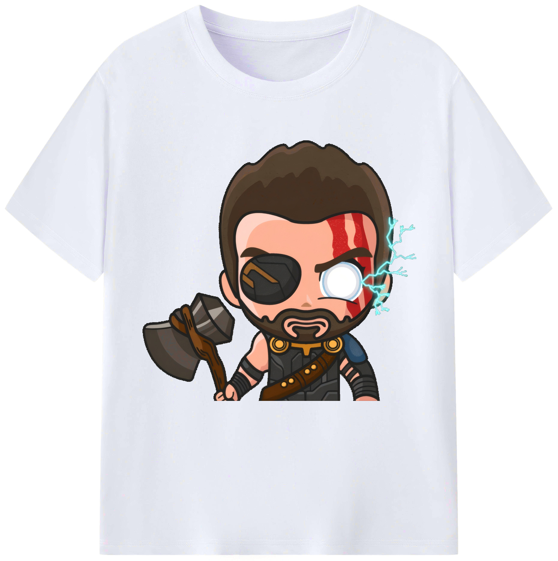 （画像用） アベンジャーズ The Avengers レディースカジュアルプリントTシャツ（綿100％）