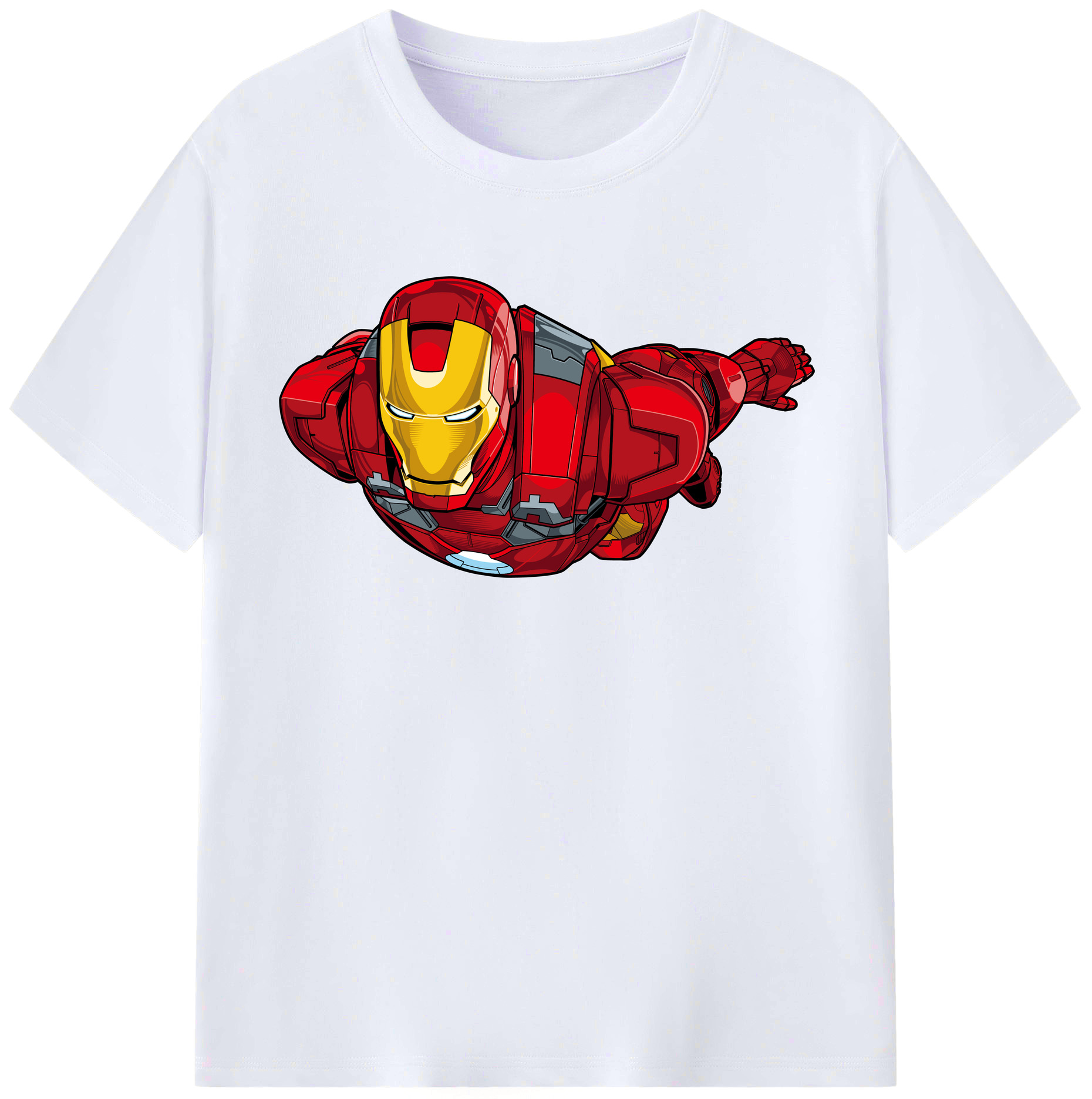 （画像用） アベンジャーズ The Avengers レディースカジュアルプリントTシャツ（綿100％）