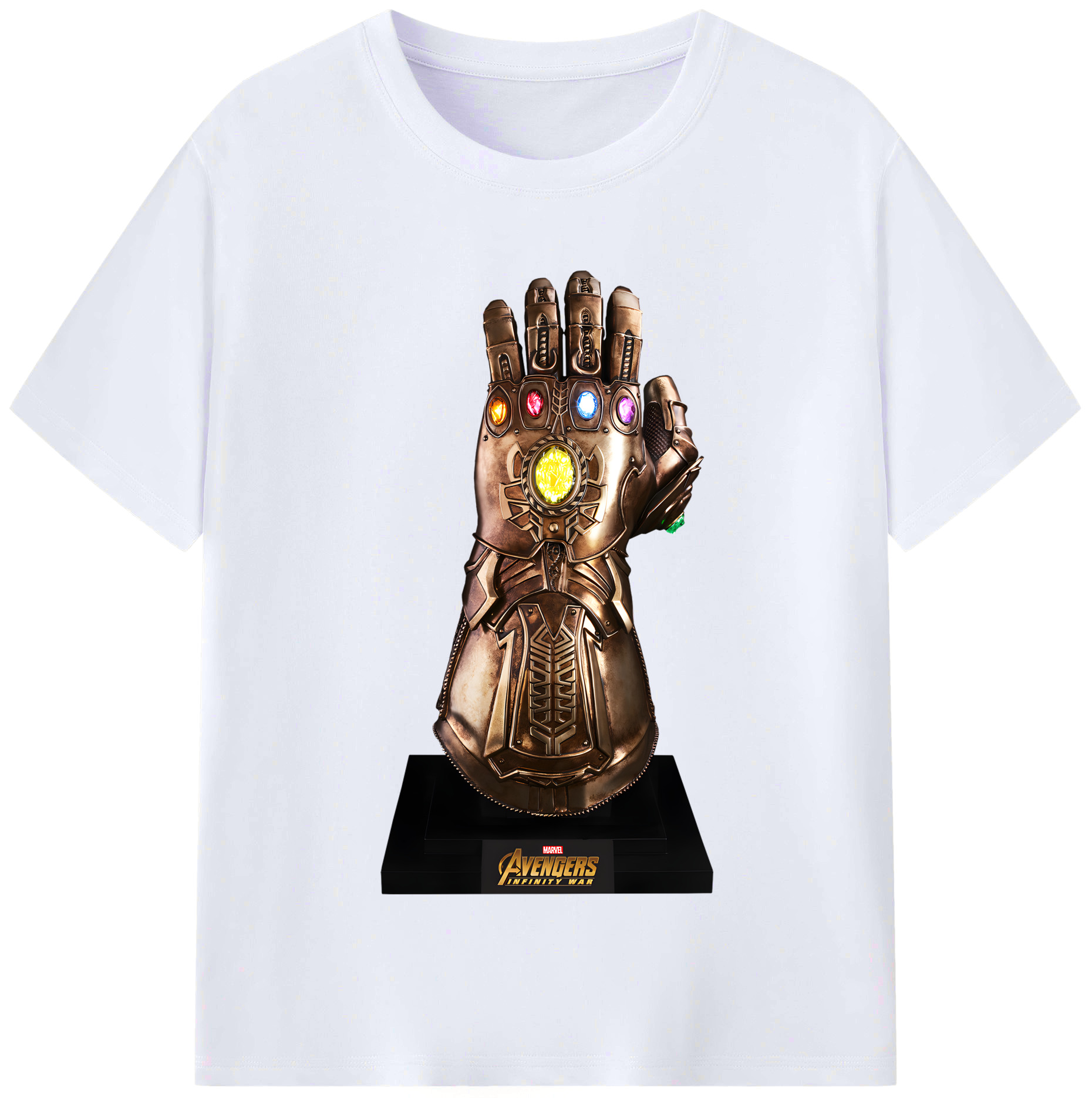 （画像用） アベンジャーズ The Avengers レディースカジュアルプリントTシャツ（綿100％）