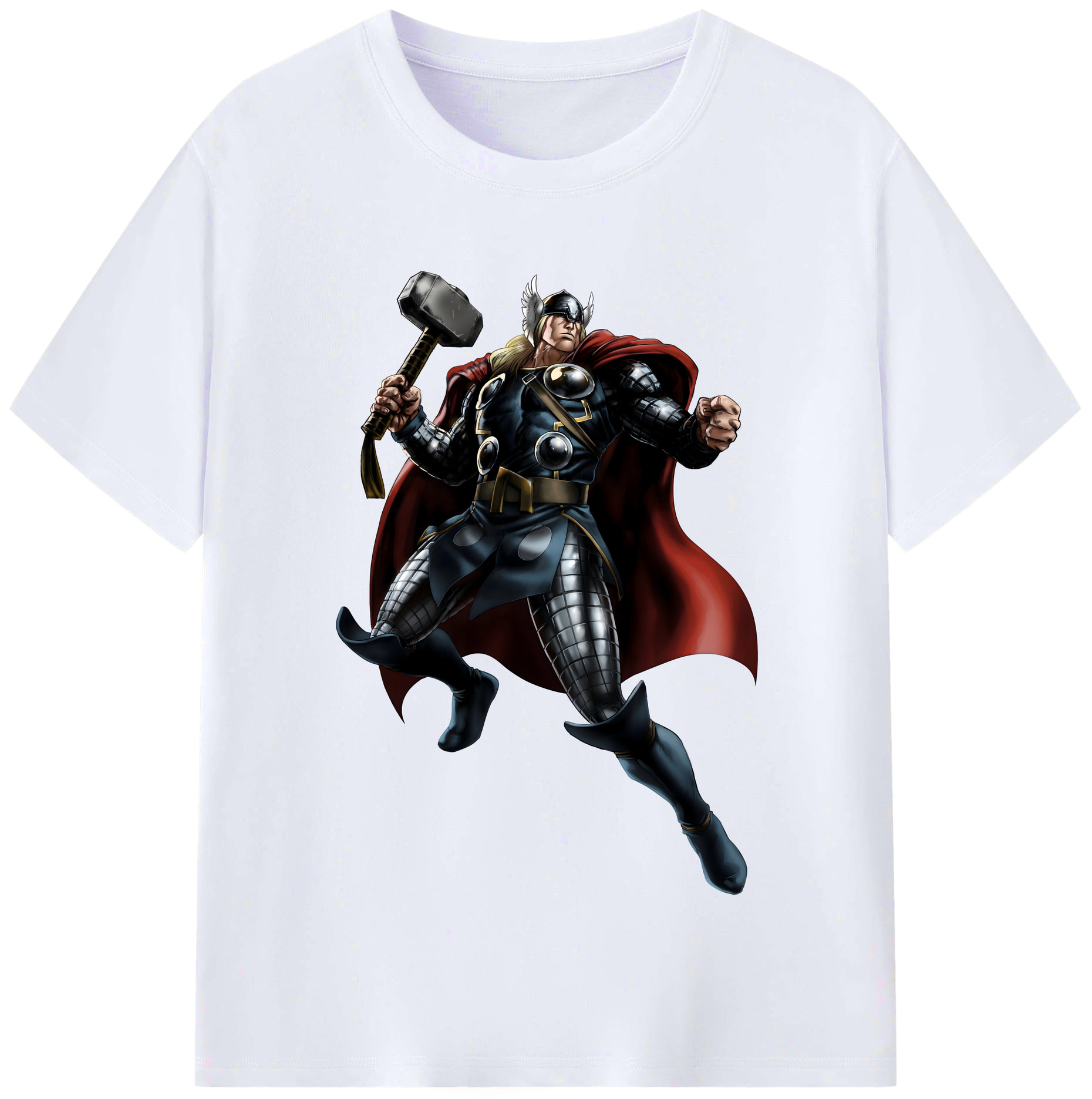 （画像用） アベンジャーズ The Avengers レディースカジュアルプリントTシャツ（綿100％）