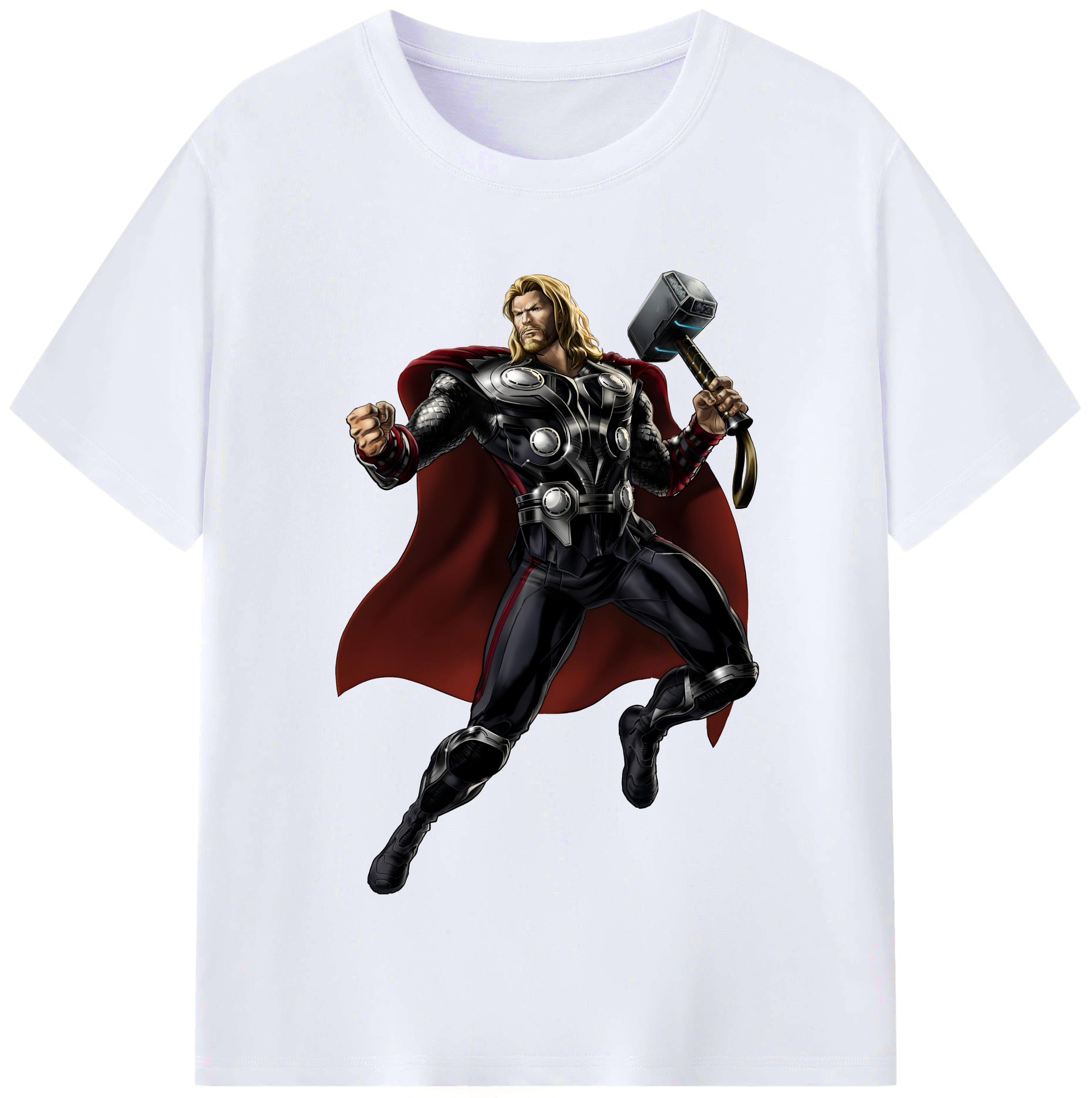 （画像用） アベンジャーズ The Avengers レディースカジュアルプリントTシャツ（綿100％）
