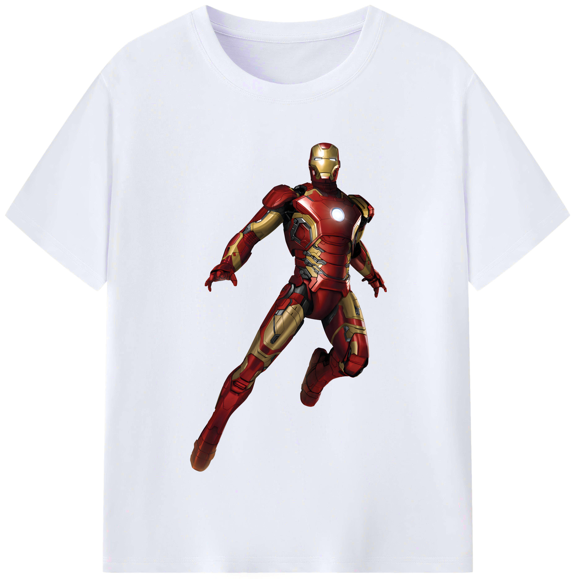 （画像用） アベンジャーズ The Avengers レディースカジュアルプリントTシャツ（綿100％）