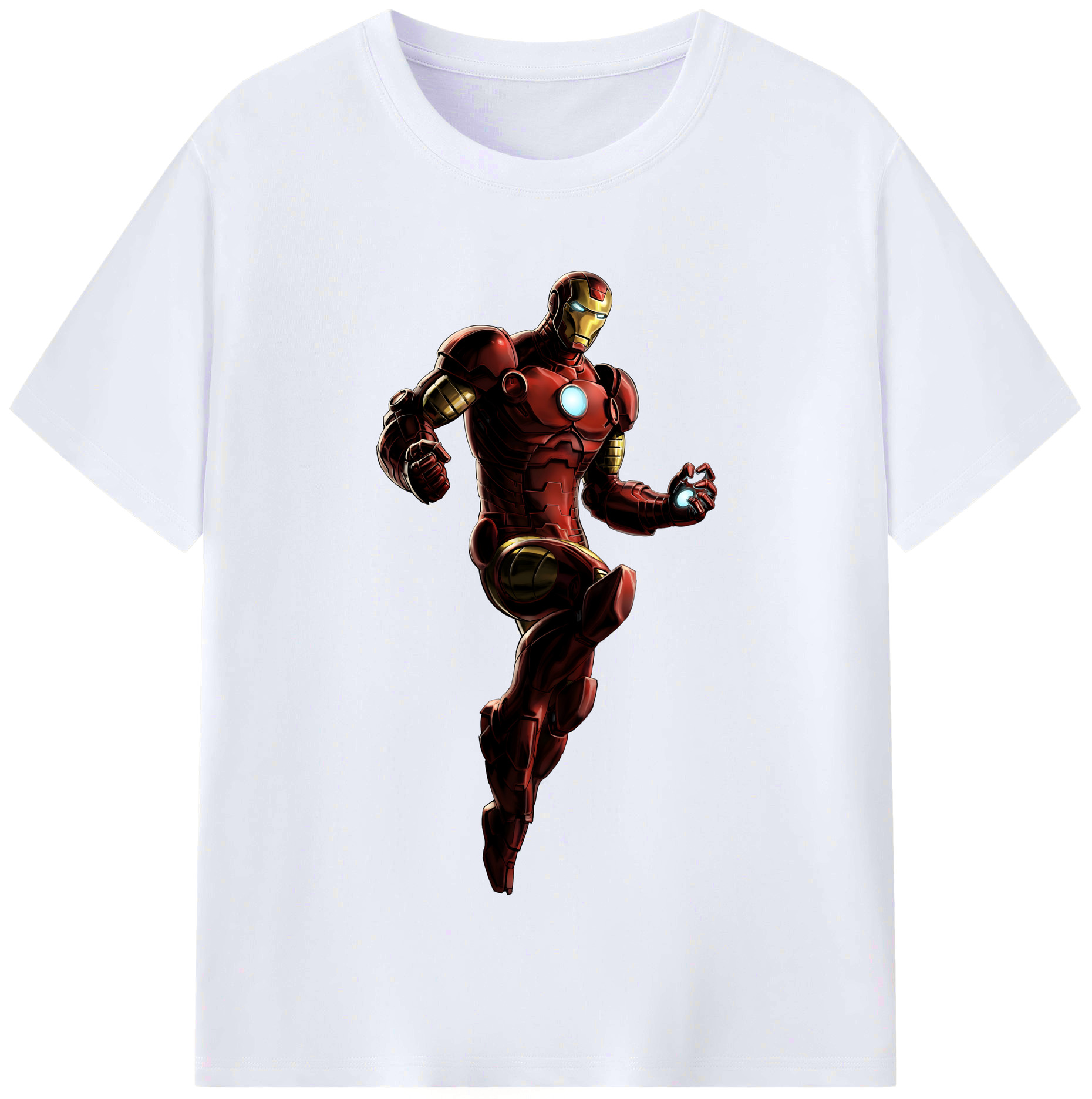 （画像用） アベンジャーズ The Avengers レディースカジュアルプリントTシャツ（綿100％）